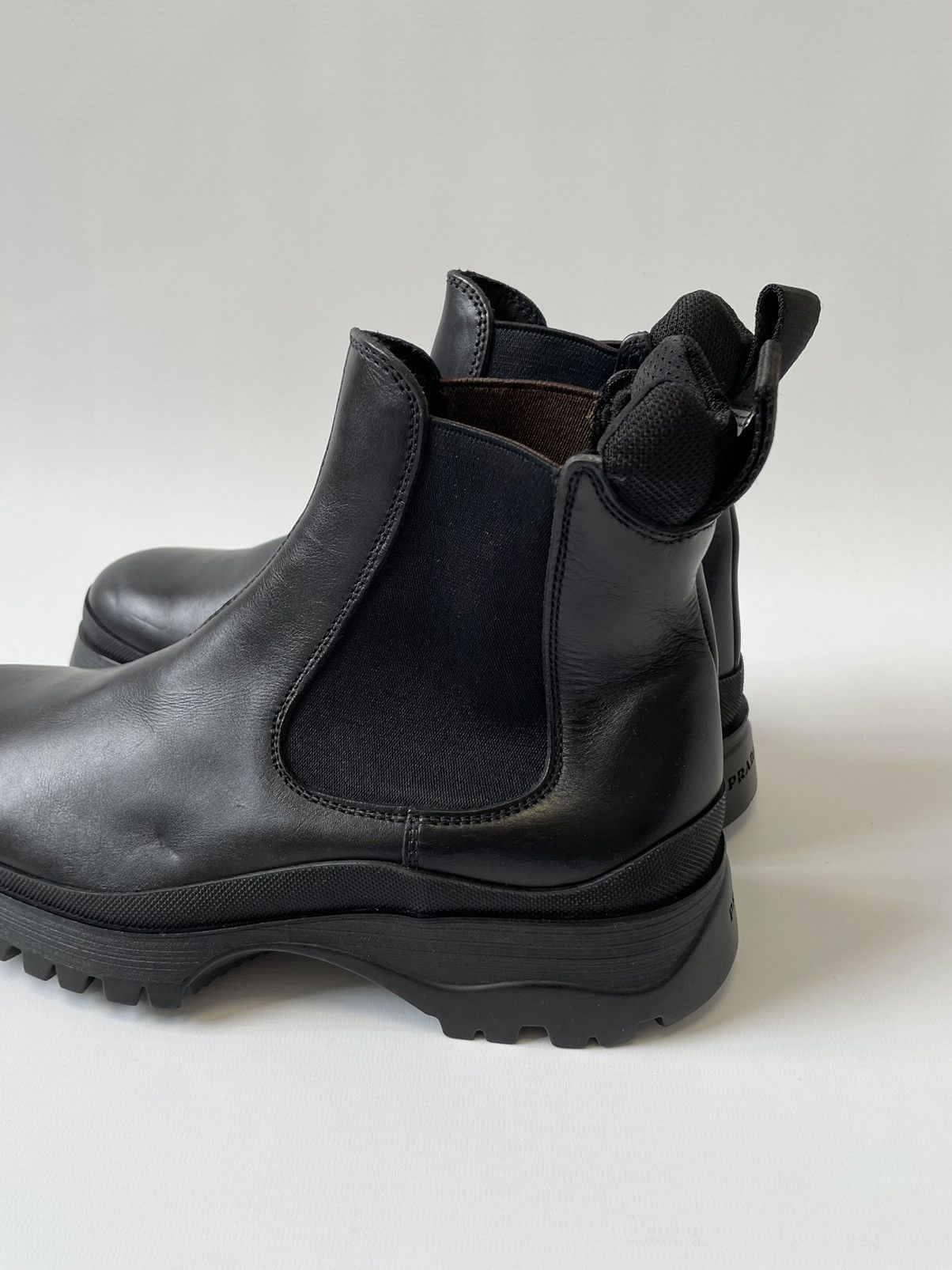 Prada 2000s OG Black Leather ‘Brixxen’ Boots Size US 8 / EU 41 - 10 Thumbnail
