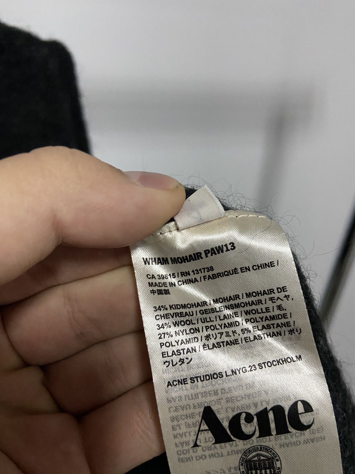 Acne Studios × Vintage Acne studios sweater mohair wool women's vintage Size XS / US 0-2 / IT 36-38 - 5 Thumbnail