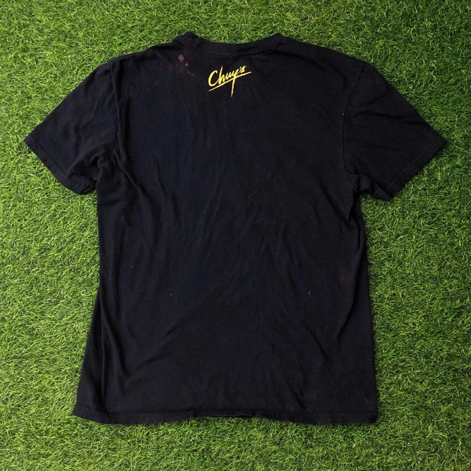 Other Navy Blue Chuy’s ‘Be A Rebel Eat With Yo Hands!’ Graphic Tee Size US S / EU 44-46 / 1 - 2 Thumbnail