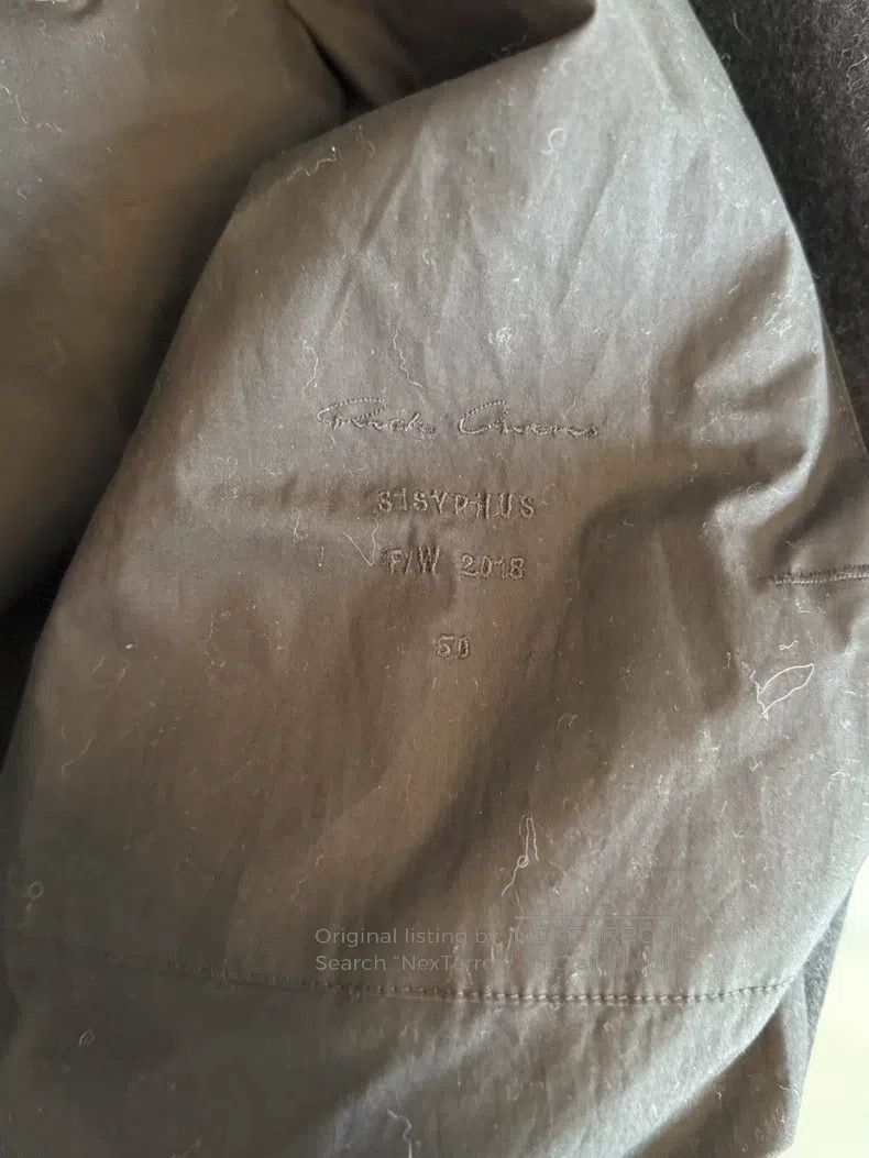 Rick Owens RICK OWENS 100% Wool Coat Size US M / EU 48-50 / 2 - 5 Thumbnail