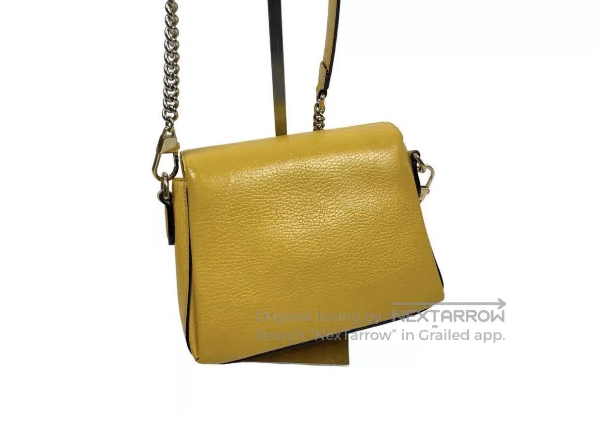 Other Yellow Leather Crossbody Bag with Chain Strap. Size ONE SIZE - 3 Thumbnail