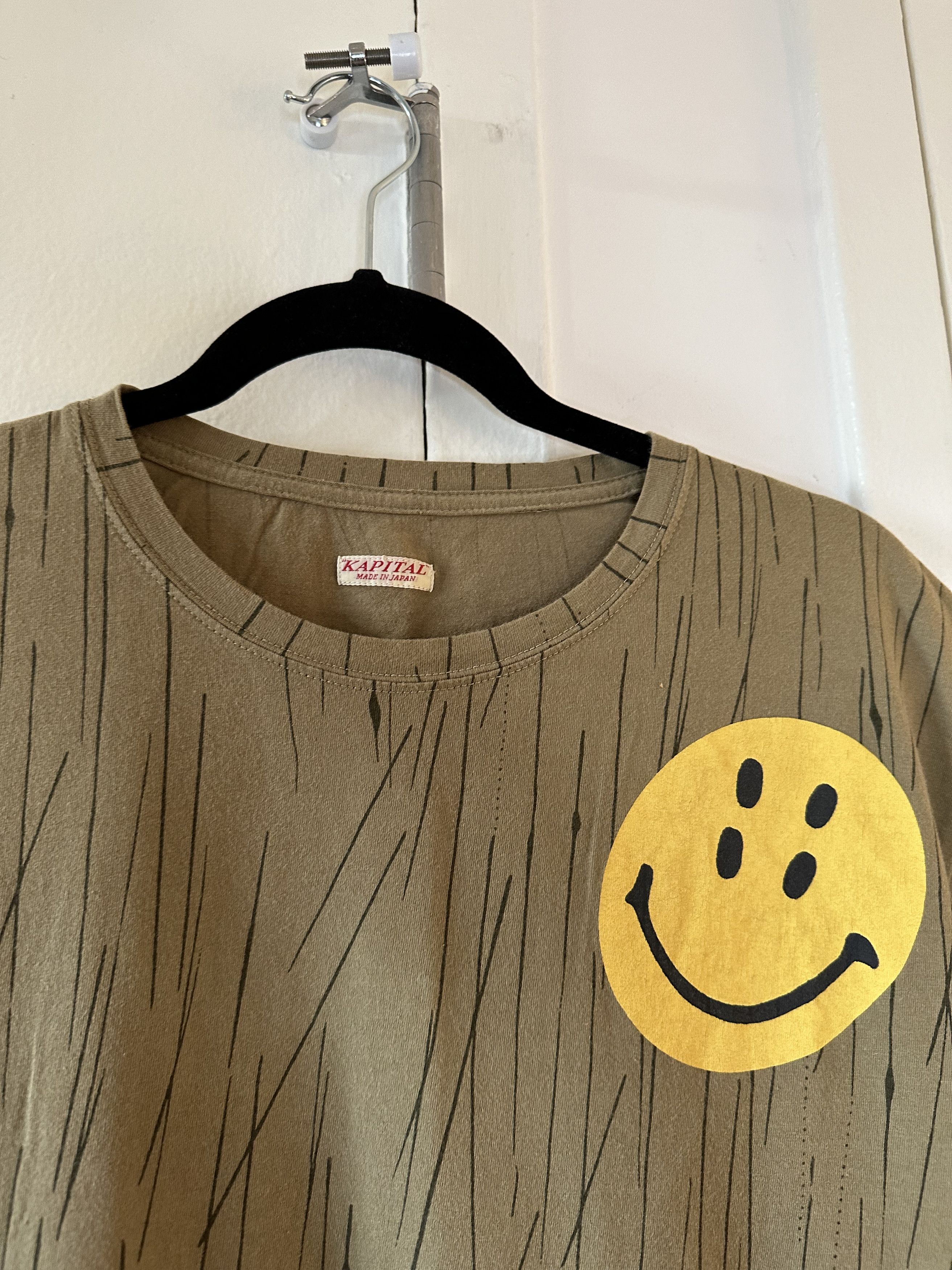 Kapital Kapital Smiley Tee Size US M / EU 48-50 / 2 - 2 Thumbnail