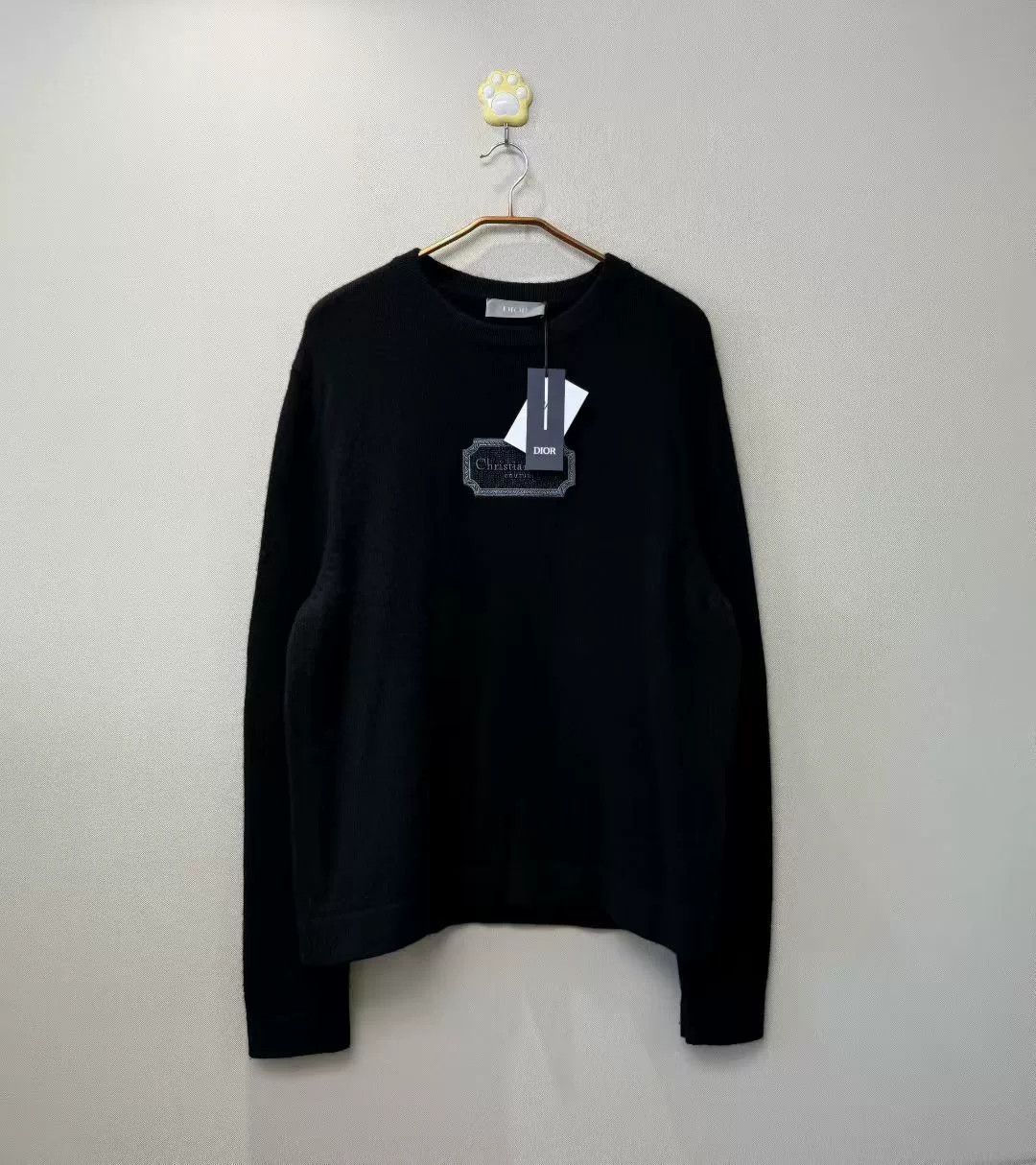 Dior DIOR New Embroidered Logo Sweater Size US L / EU 52-54 / 3 - 1 Thumbnail