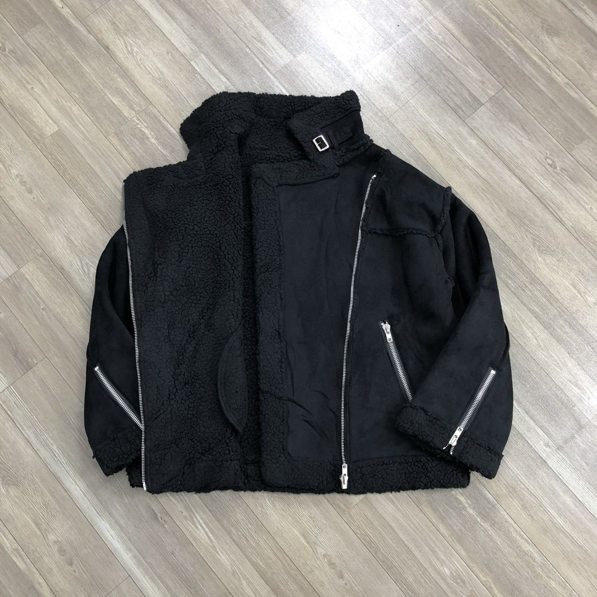 If Six Was Nine 2000s GRL Japanese Brand Asymmetrical Goa Lgb Style Jacket Size US L / EU 52-54 / 3 - 7 Thumbnail