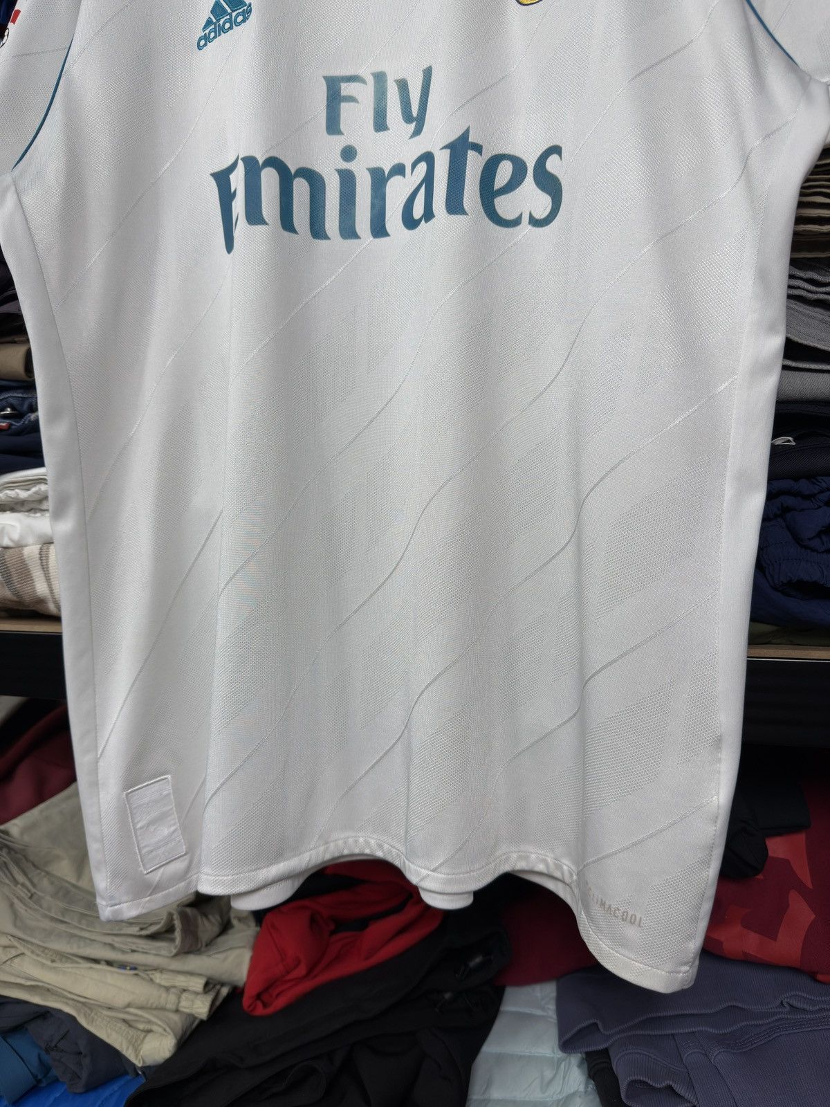 Adidas ADIDAS REAL MADRID 2017/2018 FOOTBALL SHIRT SOCCER JERSEY Size US XL / EU 56 / 4 - 9 Thumbnail