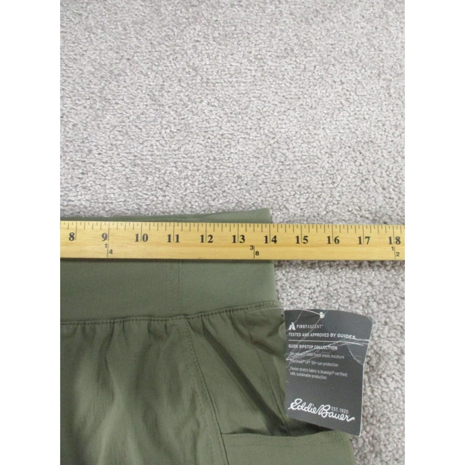 Eddie Bauer Eddie Bauer Skort Womens 2 Guide Ripstop Green Hiking Camping NEW Athletic Outdoor Skort Women, 2, Green, Athletic, Hiking, Outdoor, Activewear, 90s Size ONE SIZE - 5 Thumbnail