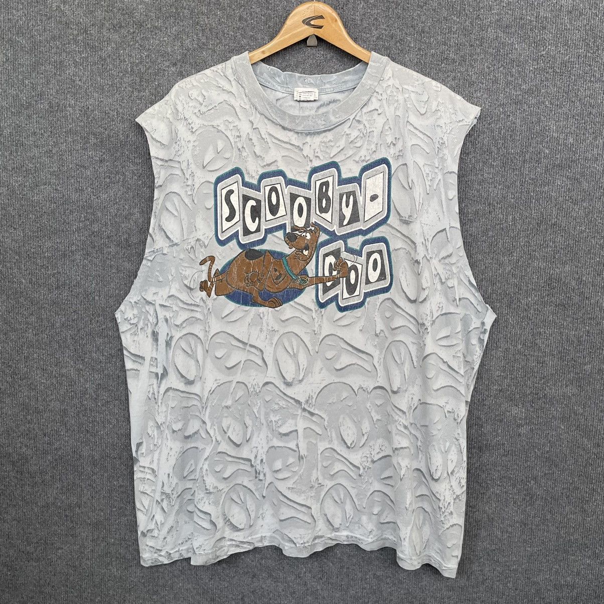 Cartoon Network × Vintage Vintage 1997 Cartoon Network x Scooby Doo Tie Dye Sleeveless Size US XXL / EU 58 / 5 - 1 Thumbnail