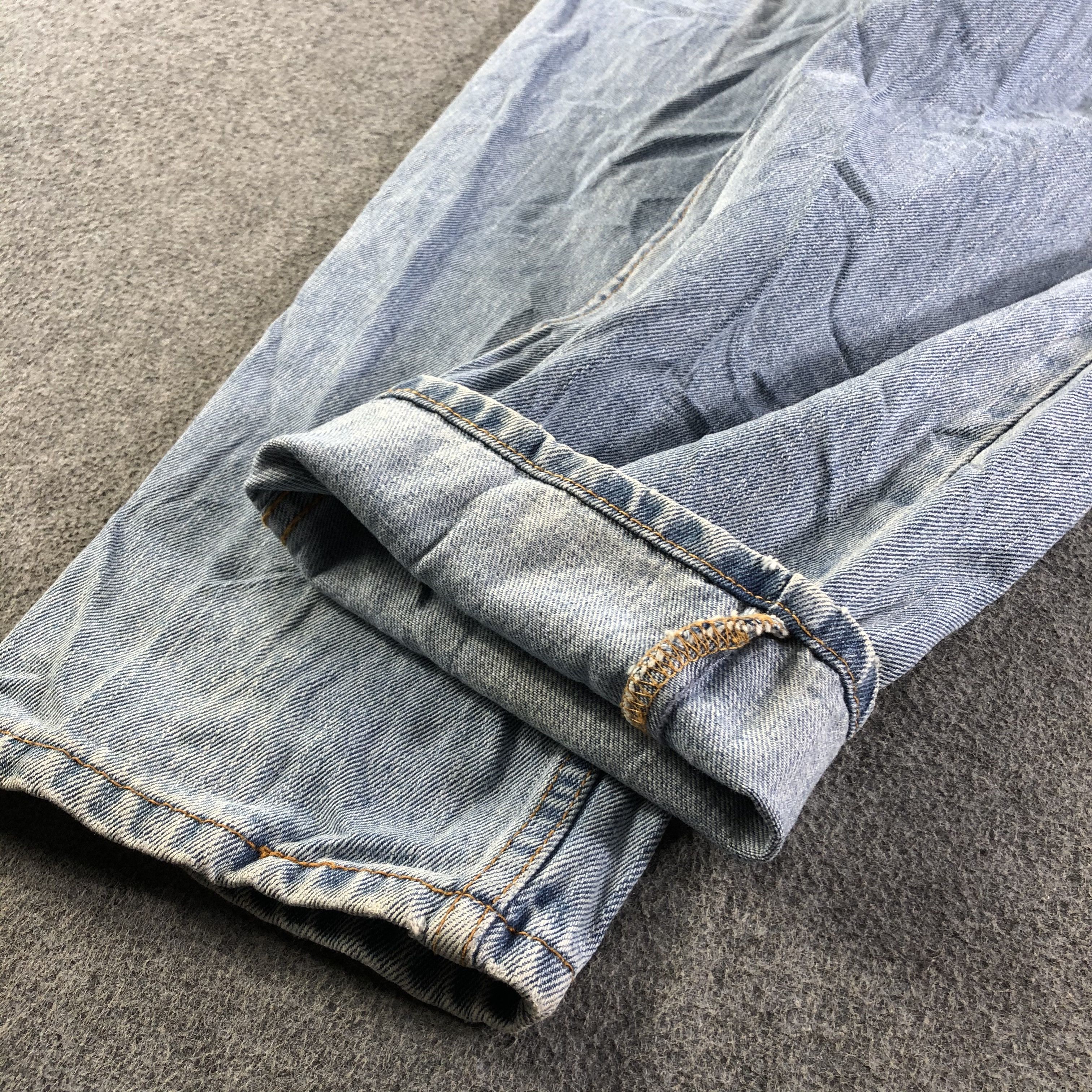Levi's Vintage Blue Wash Levis 550 Jeans-J3198 Size US 34 / EU 50 - 6 Thumbnail