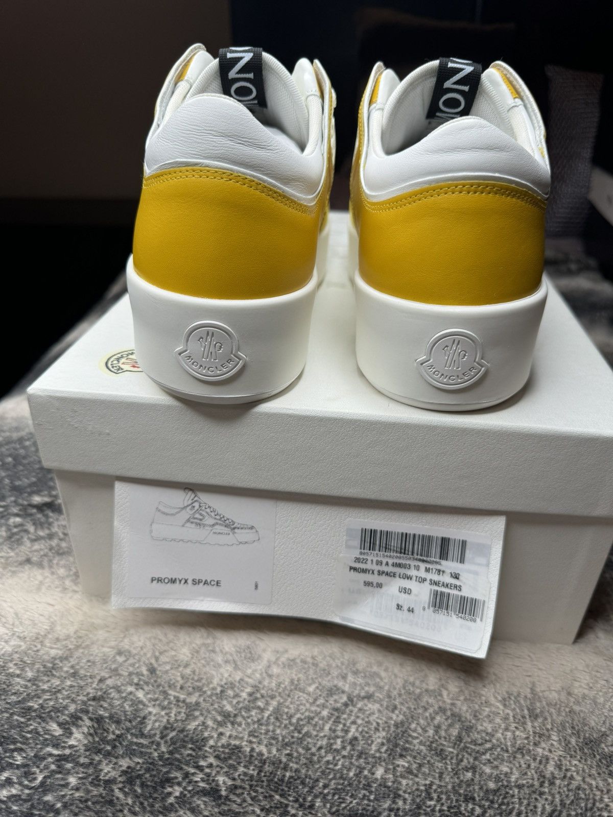 Moncler Moncler Promyx Space Low Top Sneakers Size US 11 / EU 44 - 8 Thumbnail