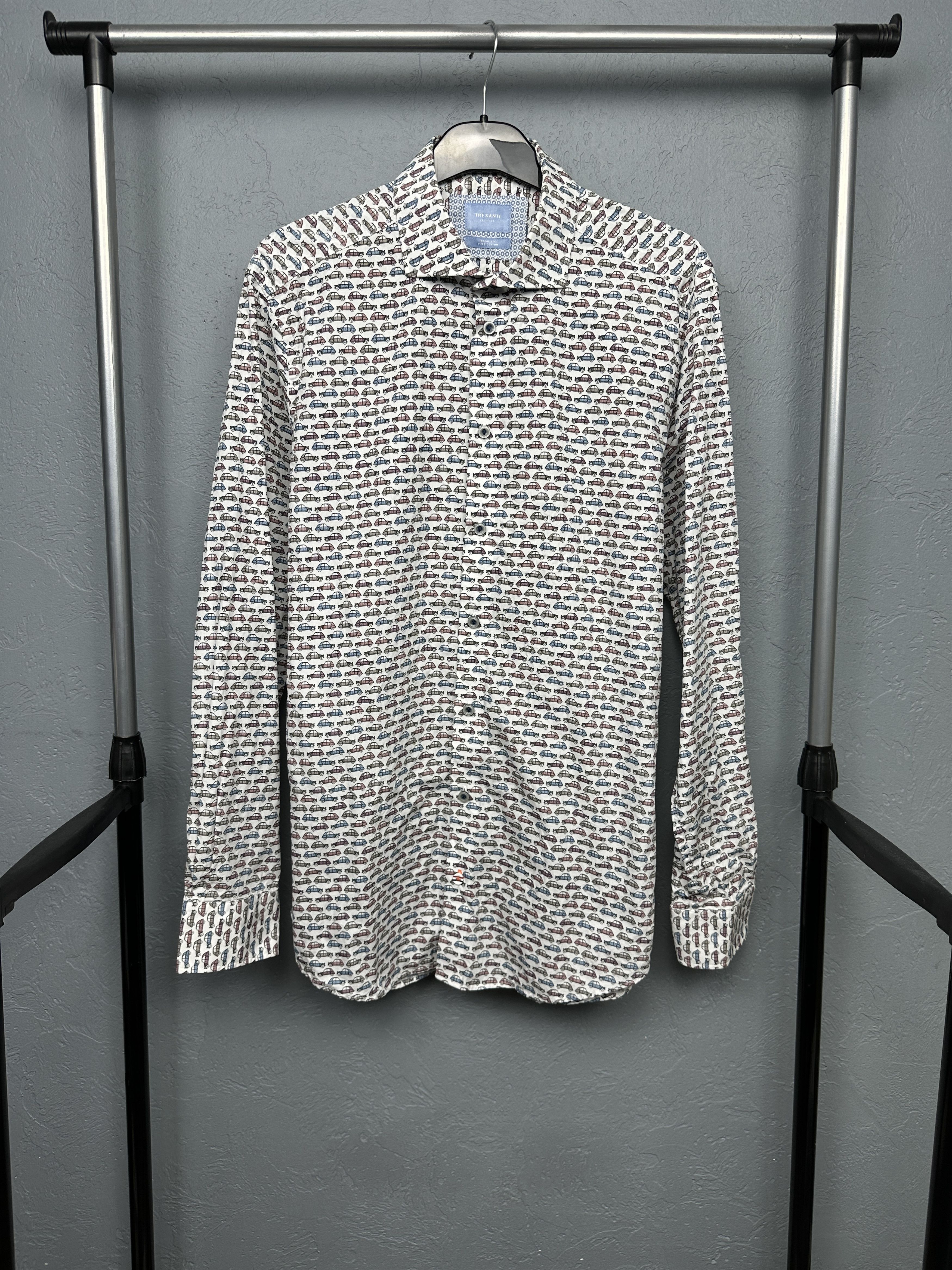 Other Tresanti Celeste Mens Long Sleeve Shirt Size US L / EU 52-54 / 3 - 1 Thumbnail