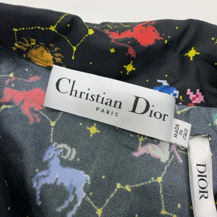 Dior Dior FW22 Zodiac Print Long Sleeve Shirt 0079-2507 Size M / US 6-8 / IT 42-44 - 5 Thumbnail