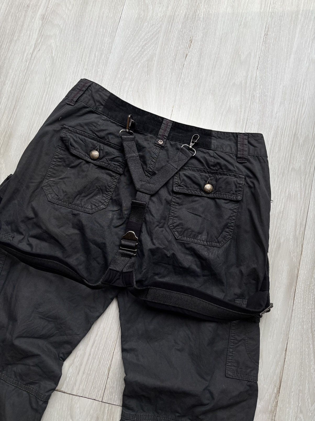 Japanese Brand VERTGARMENTS lace up flare pants Size US 30 / EU 46 - 4 Thumbnail