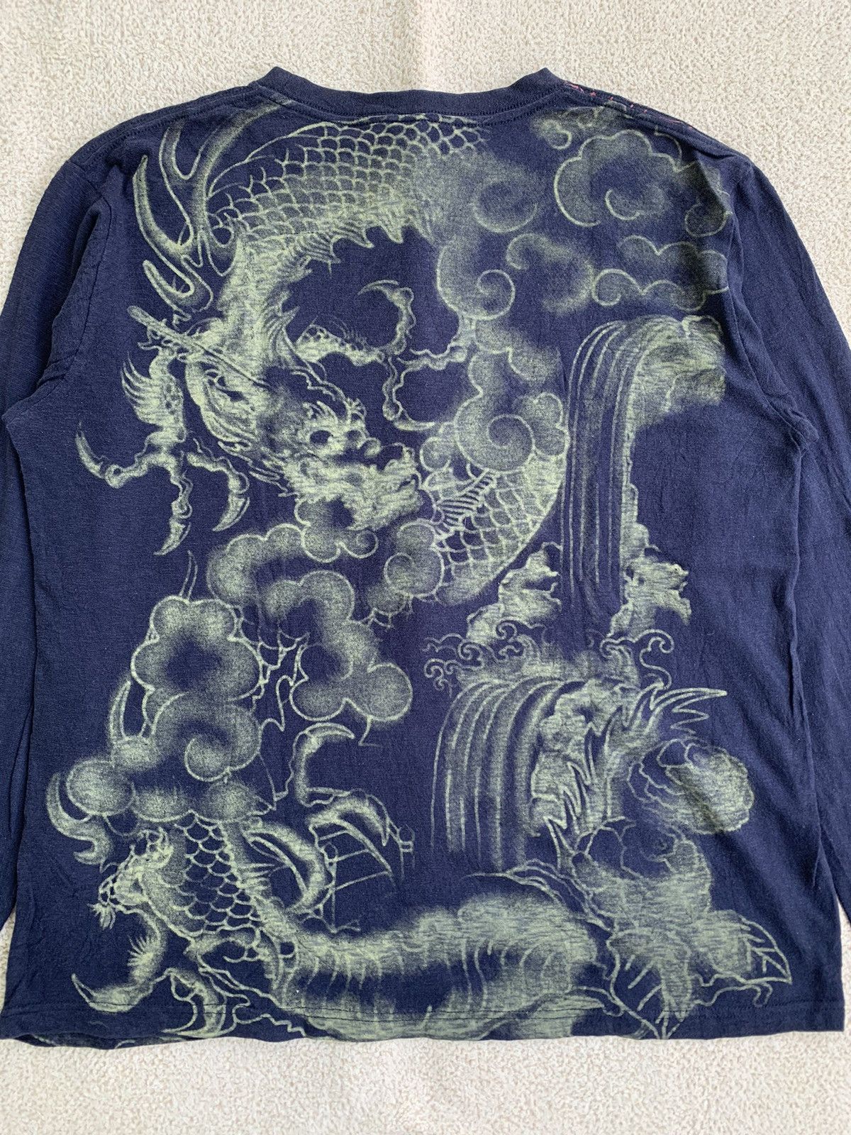 Beauty Beast × If Six Was Nine × Japanese Brand HeavenStrange Sukajan Longsleeve Y2k style Size US L / EU 52-54 / 3 - 4 Thumbnail