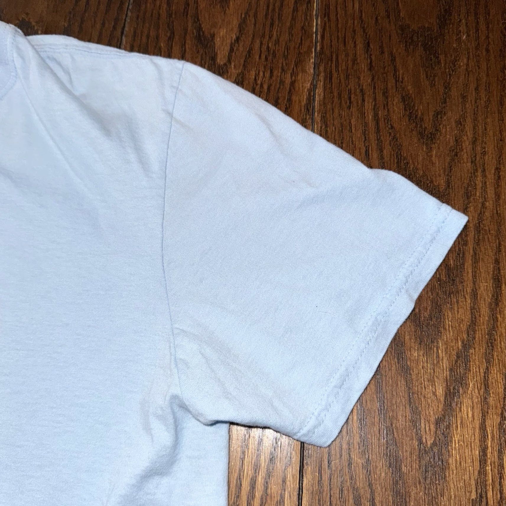 Gildan Gene Ween Shirt Aaron Freeman FREE-MAN Solo Tour 2014 Blue New Hope PA Large Mens T-Shirt Rock Band Logo Crew Neck Short Sleeve Cotton Gildan USA Size US L / EU 52-54 / 3 - 6 Thumbnail