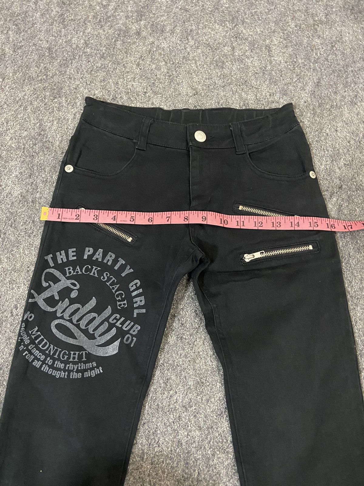 Hysteric Glamour Black bands ziddy bondage punk ghotic pants Size US 26 / EU 42 - 13 Thumbnail