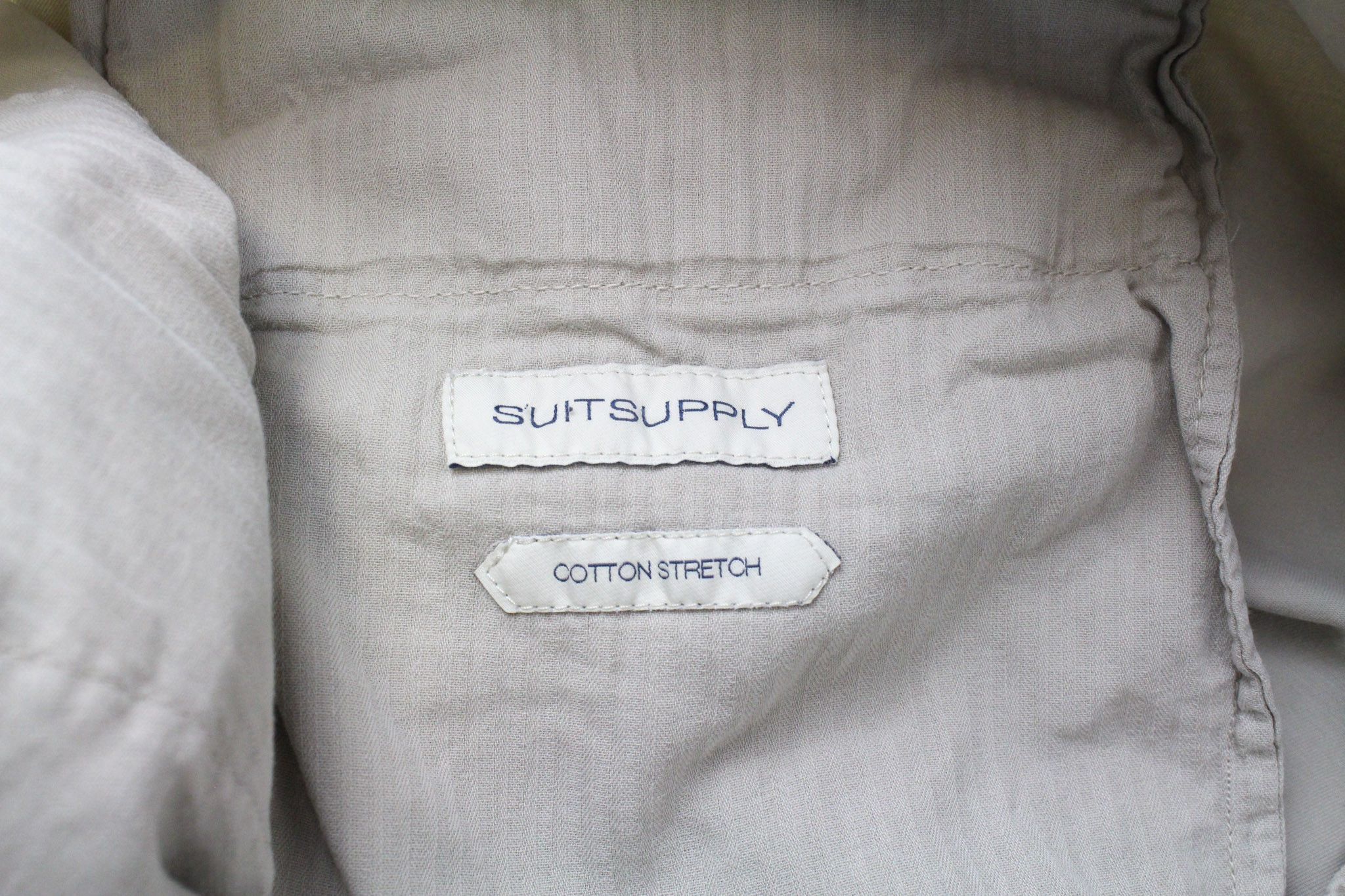 Suitsupply UNKNOWN ~W40/L29 Beige Cotton Stretch Chino 67751 Size US 40 / EU 56 - 5 Thumbnail