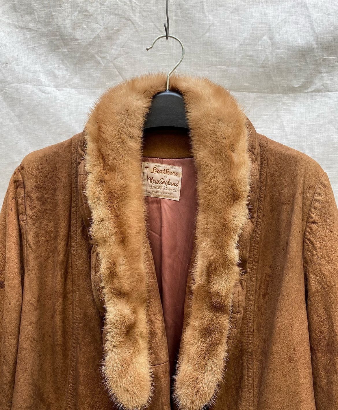 Other ☆ Vintage 1960's Penny Lane Leather 🥞 Size XL / US 12-14 / IT 48-50 - 2 Thumbnail