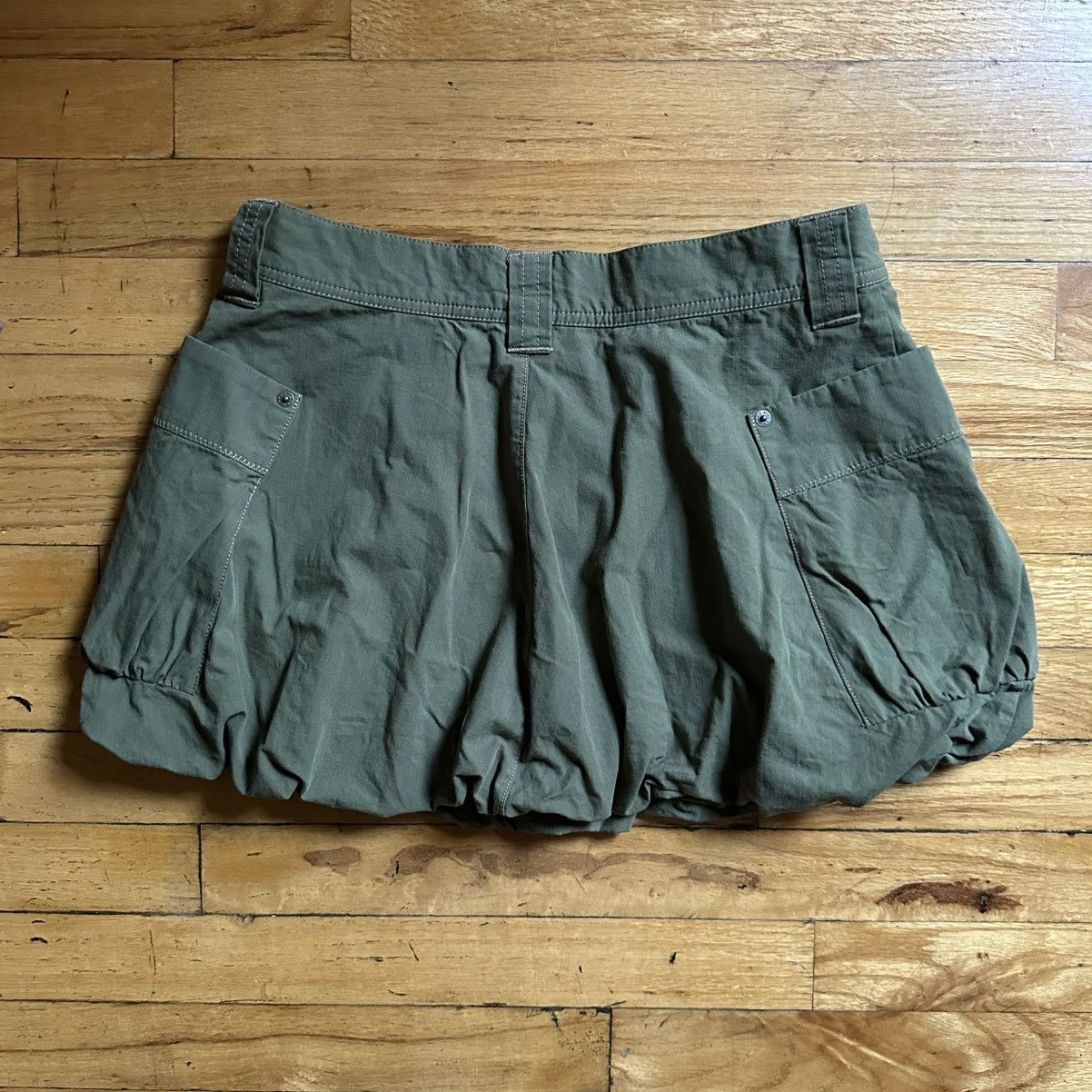 X-Girl Balloon cargo mini bubble skirt Size 29" - 4 Thumbnail