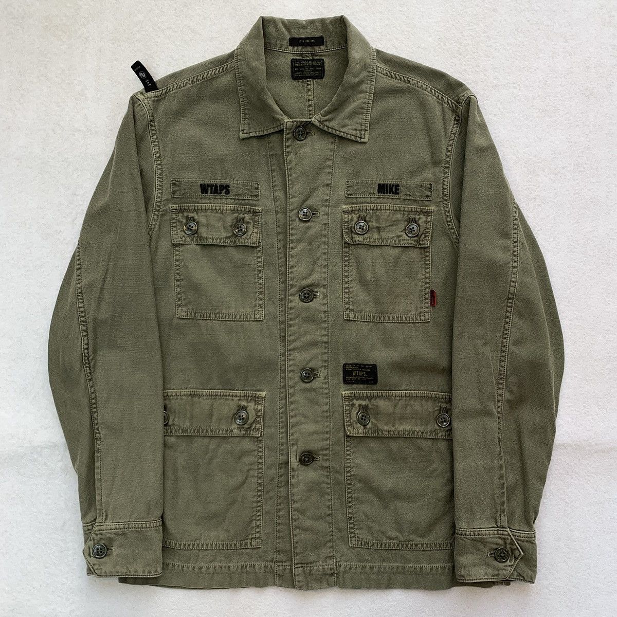 Wtaps WTAPS AW2013 "LIFIST" Military Sateen Shirt Jacket Size US M / EU 48-50 / 2 - 1 Thumbnail