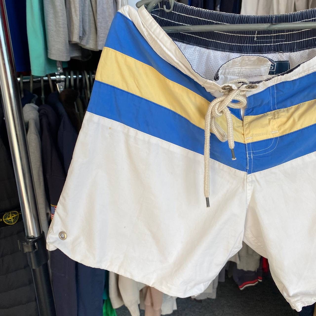 Polo Ralph Lauren × Vintage Vintage Polo Ralph Lauren Big pony nylon shorts Size US 34 / EU 50 - 2 Thumbnail