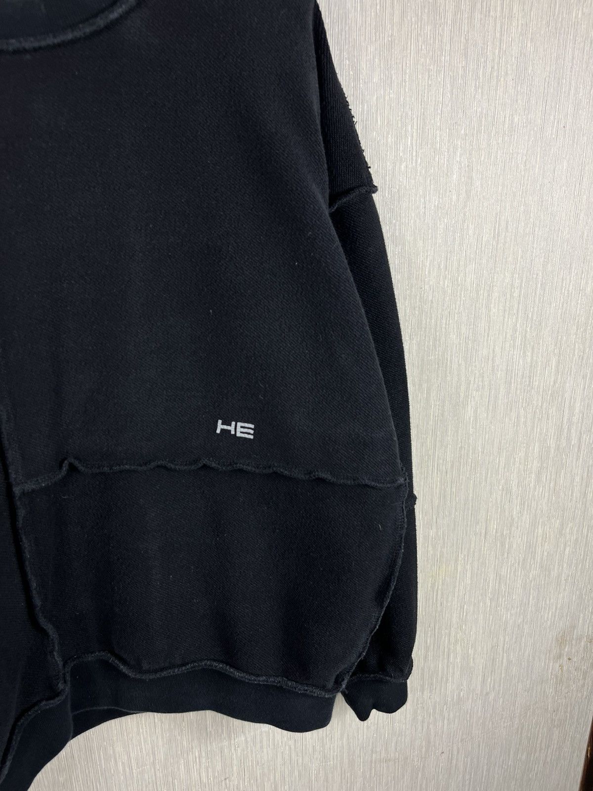 Heliot Emil Heliot Emil asymmetric panel reversible cropped sweatshirt Size US XS / EU 42 / 0 - 17 Thumbnail
