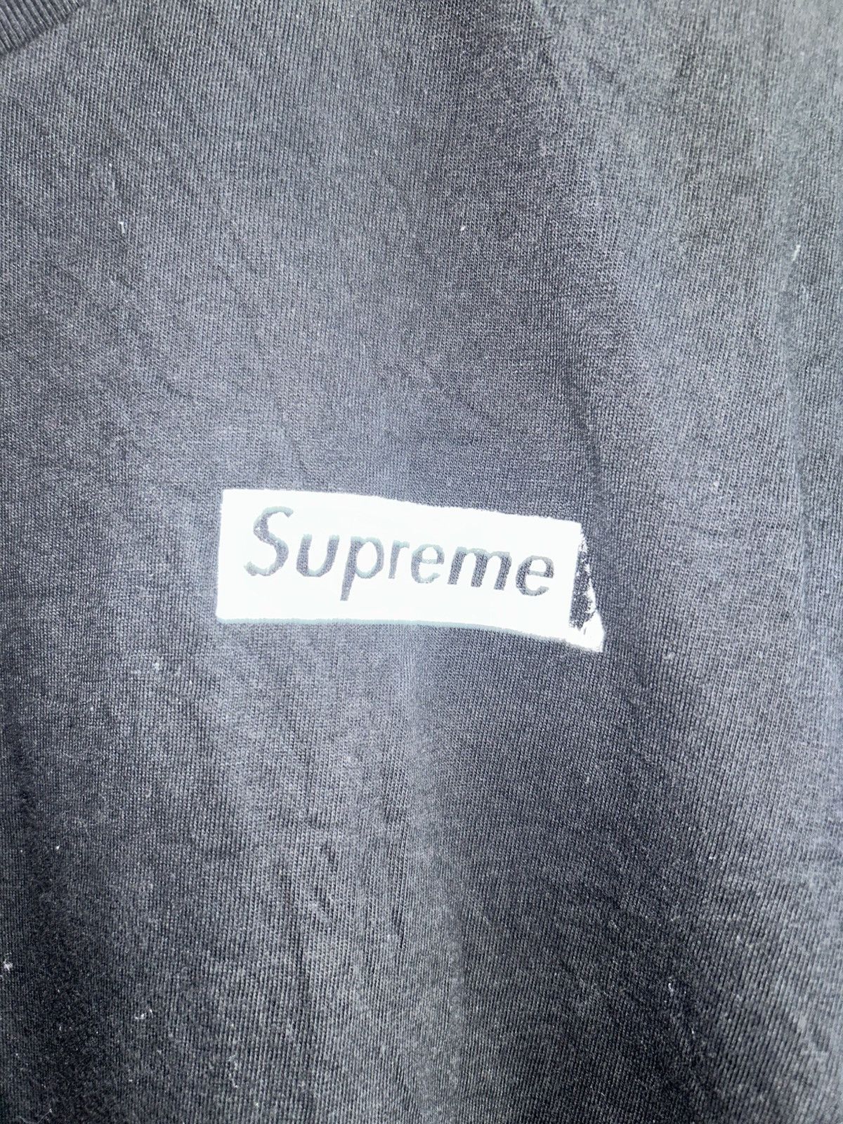 Supreme No More Shit Black Tee Size US L / EU 52-54 / 3 - 10 Thumbnail