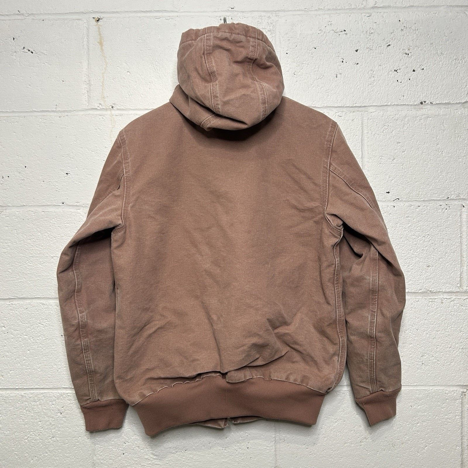 Carhartt Carhartt Hooded Active Jacket “Burlwood/Dusty Pink” WJ130 Size S / US 4 / IT 40 - 2 Thumbnail