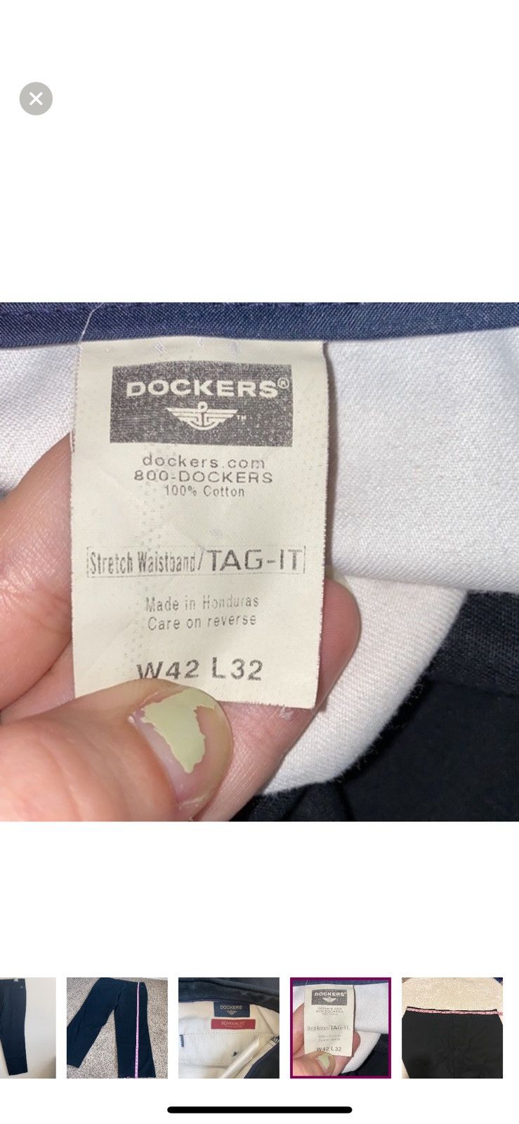 Dockers Dockers flat front black slacks size 42 Size US 42 / EU 58 - 6 Thumbnail