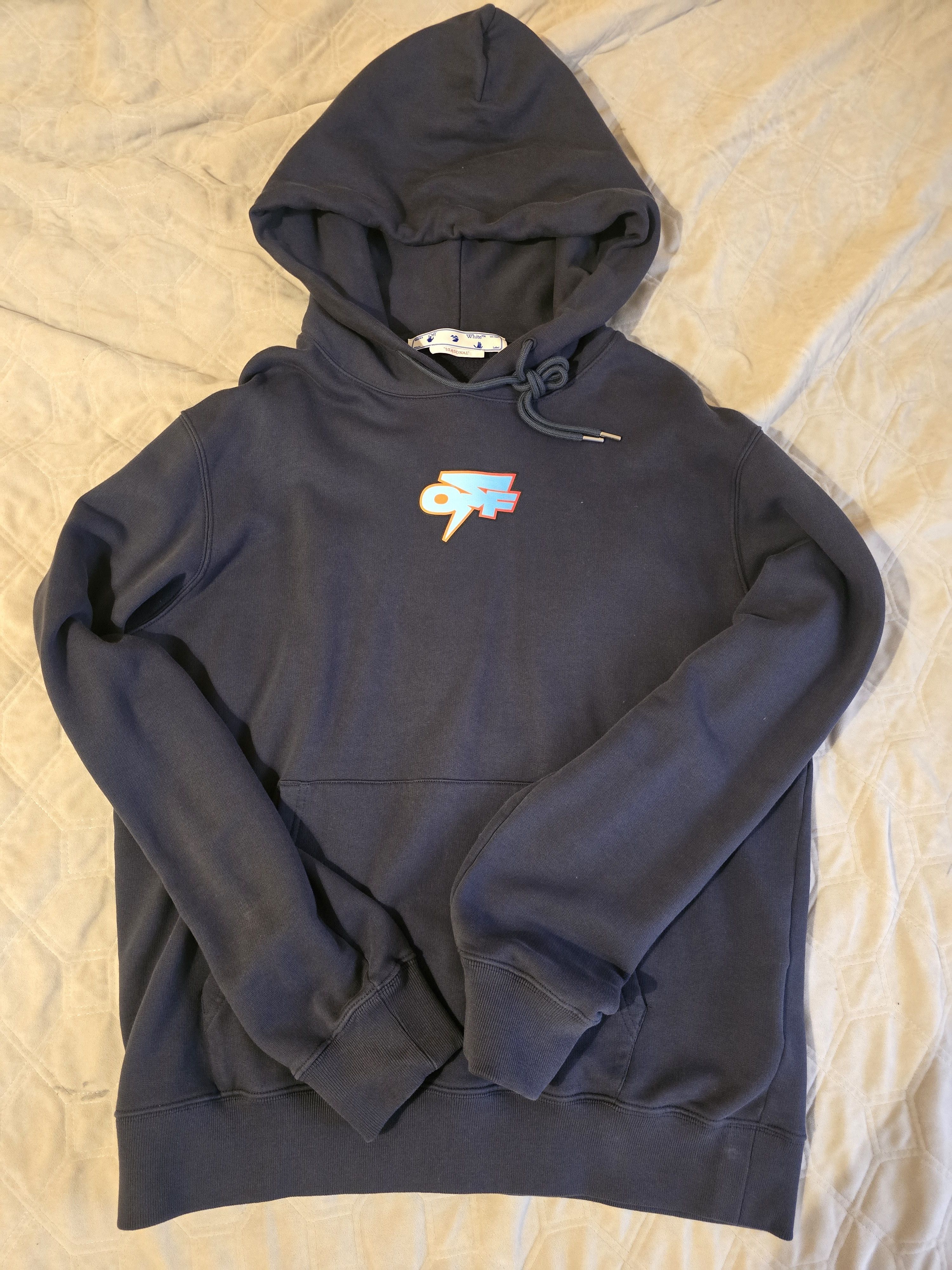 Off-White Off-White Thunder Hoody sz L Size US L / EU 52-54 / 3 - 1 Thumbnail