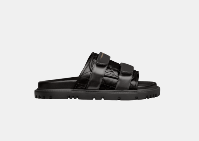 Dior o1w1db11124 Diorevolution Slides in Black Size US 7 / IT 37 - 1 Thumbnail