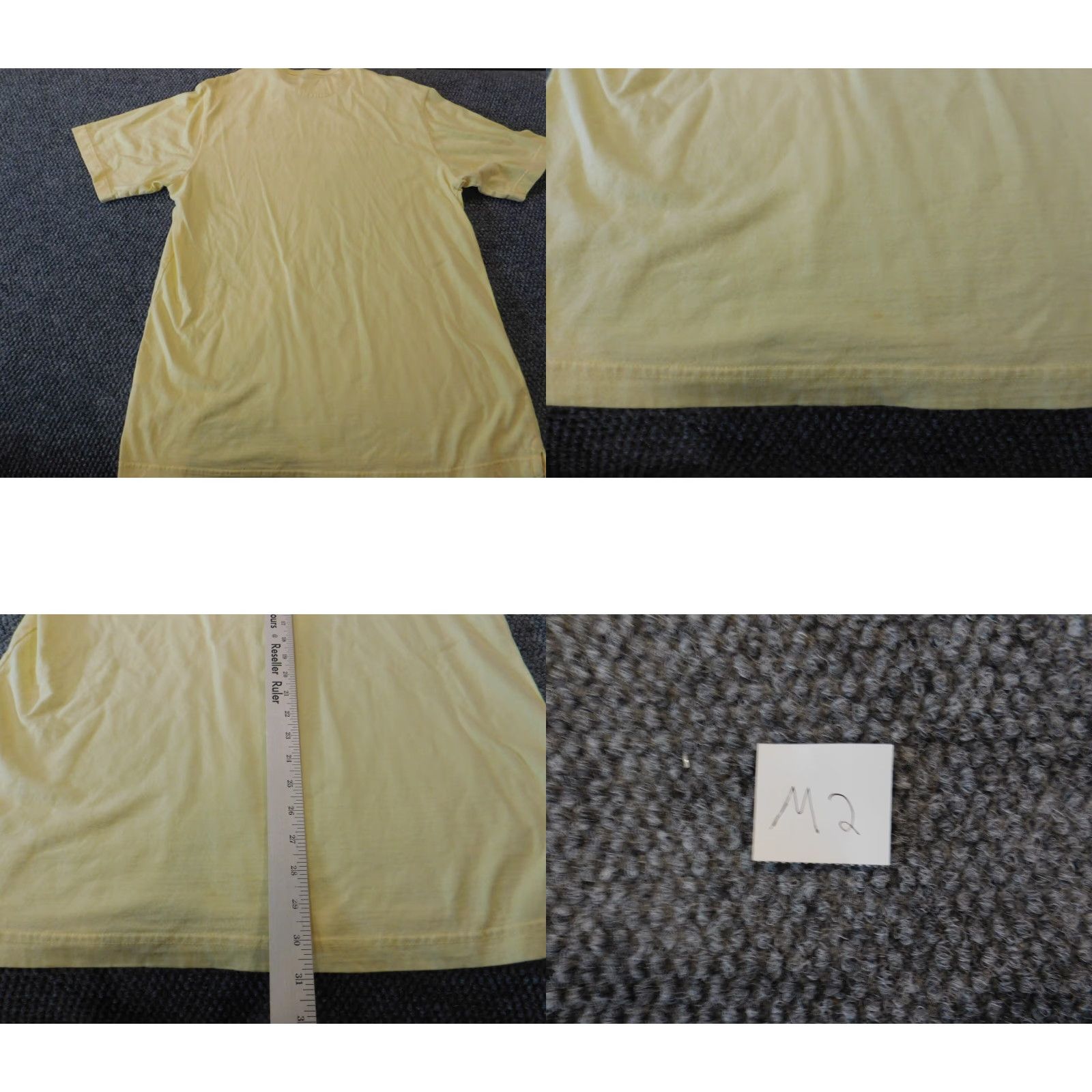 Ralph Lauren VINTAGE Ralph Lauren Mens T-Shirt Shirt 90s Yellow Logo Graphic L Cotton Knit Crew Neck Short Sleeve Mens Regular Adult Large All Seasons Size US L / EU 52-54 / 3 - 8 Thumbnail