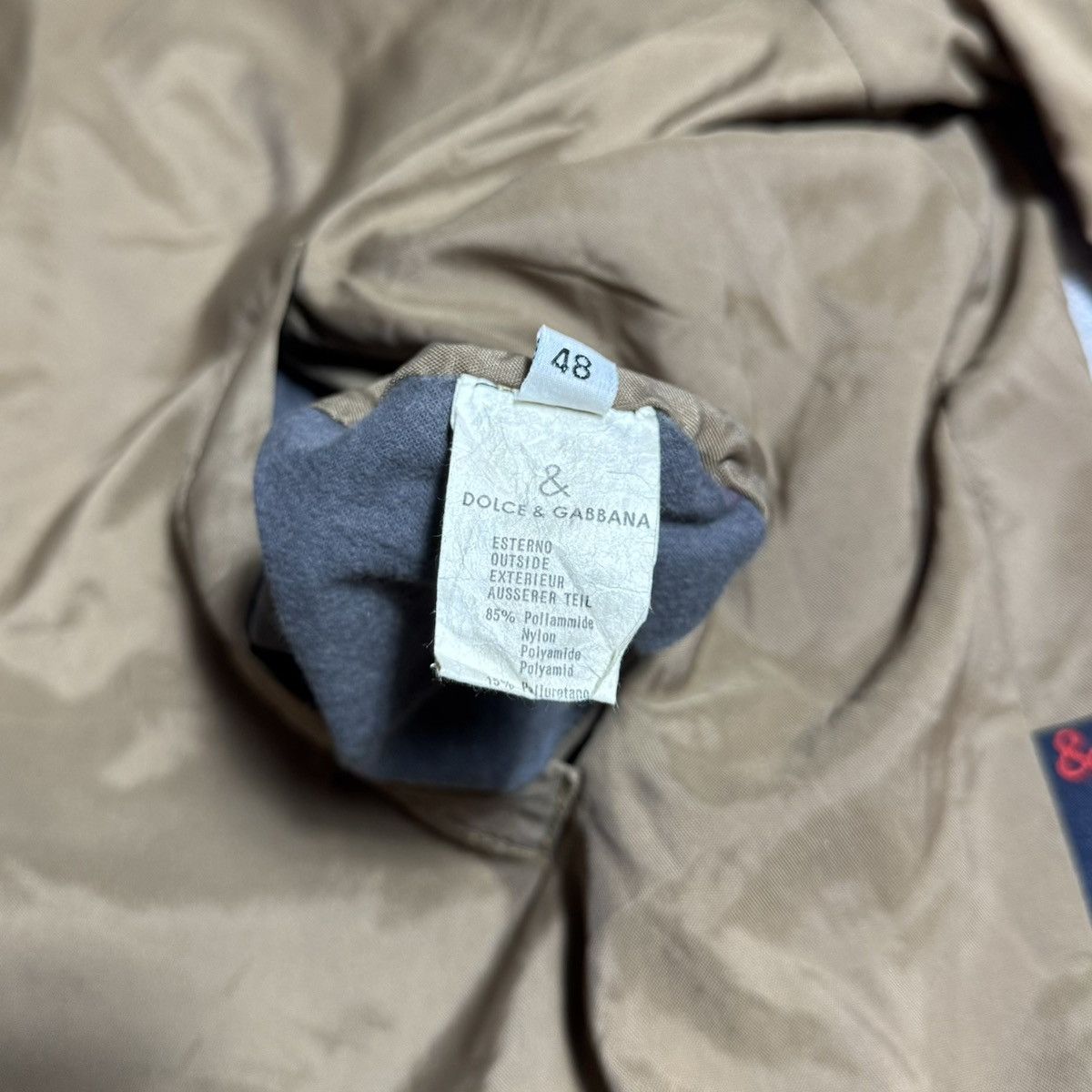 Dolce & Gabbana Vintage 90s Dolce & Gabbana Double Layered Jacket Size US M / EU 48-50 / 2 - 8 Thumbnail