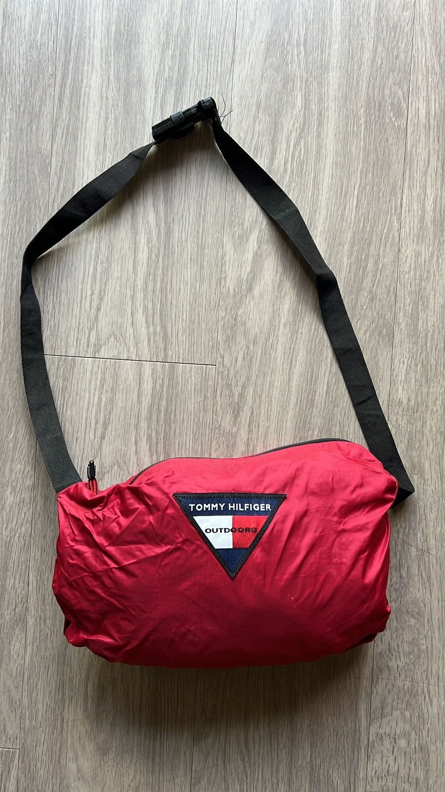 Tommy Hilfiger × Vintage 90s Tommy Hilfiger Outdoor Packable Windbreaker Size US XL / EU 56 / 4 - 12 Thumbnail
