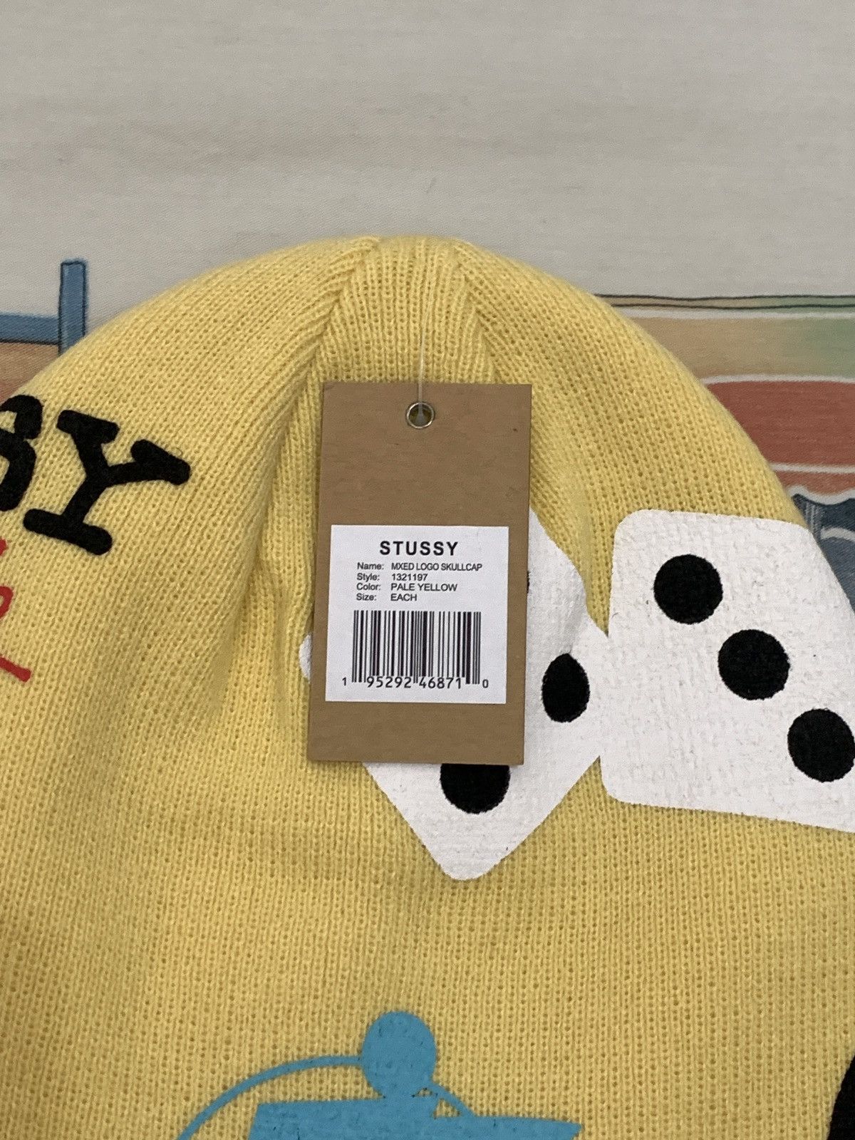 Stussy Beanie Stussy Mixed Logo Skullcap Size ONE SIZE - 3 Thumbnail