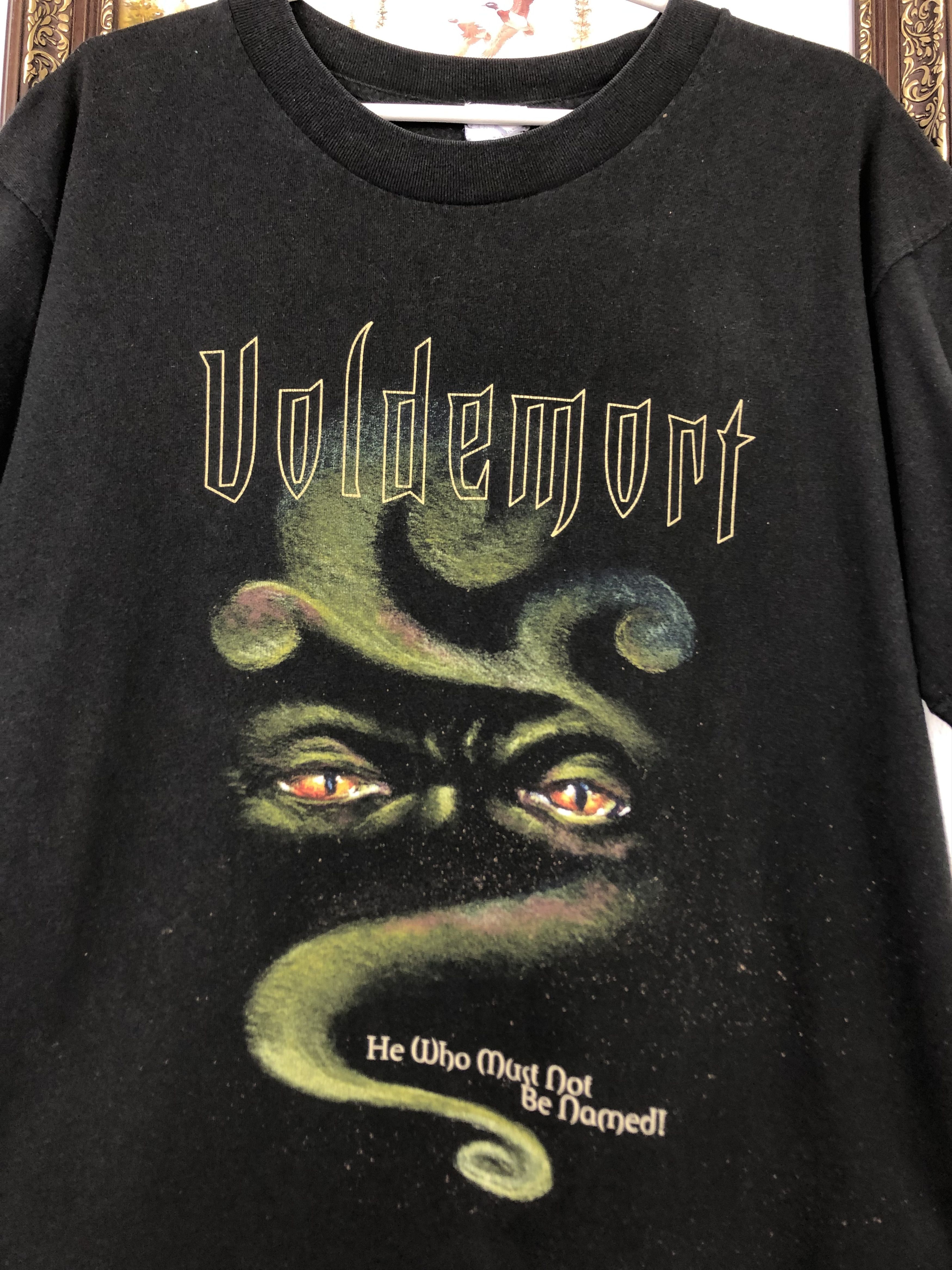 Vintage Vintage Harry Potter Movie Shirt Voldemort Tee He Who Must Size US L / EU 52-54 / 3 - 3 Thumbnail