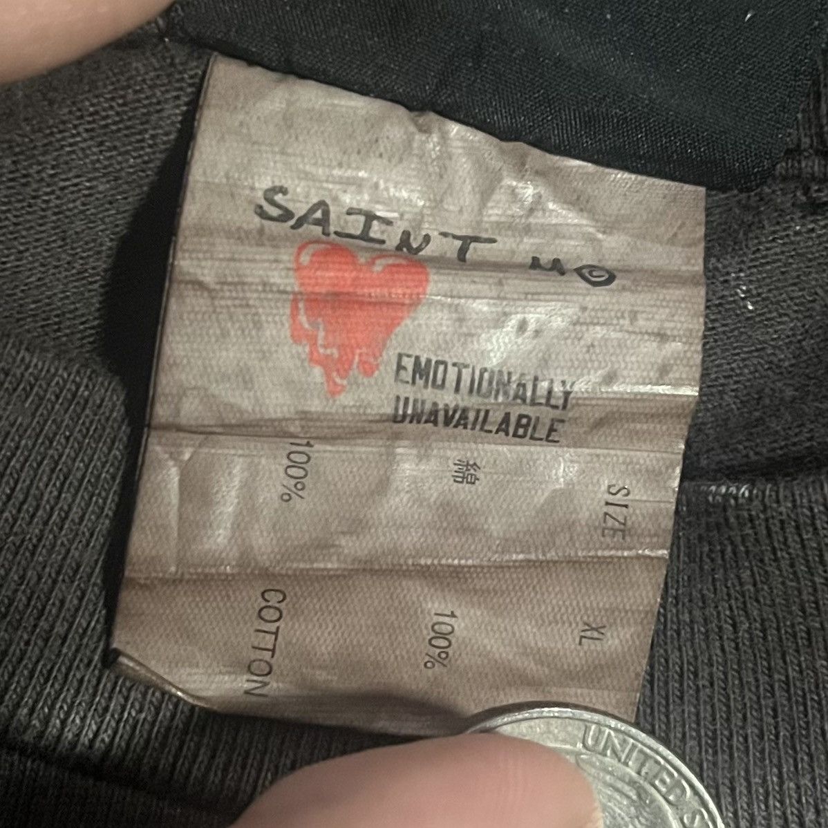 Emotionally Unavailable × Saint Michael Emotionally Unavailable Saint Michele Long Sleeve Size US XL / EU 56 / 4 - 4 Thumbnail