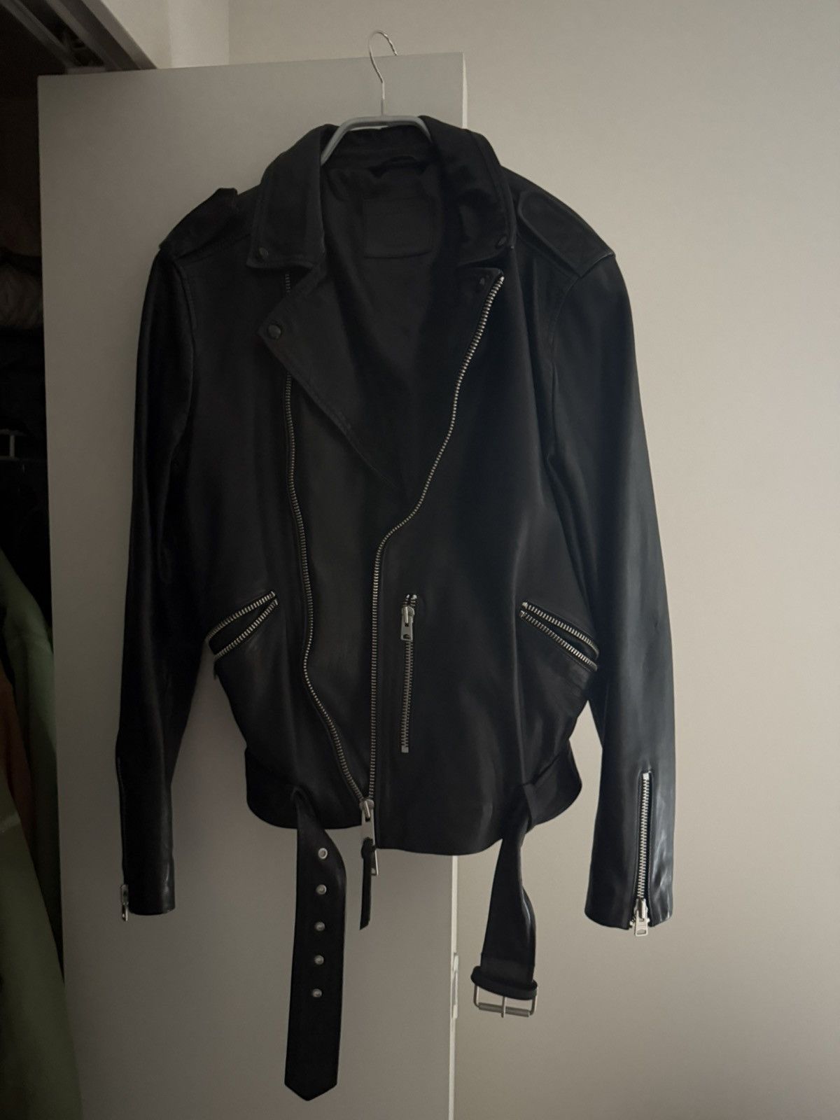 Allsaints Allsaints Kaho Leather Biker Jacket Size US M / EU 48-50 / 2 - 1 Thumbnail