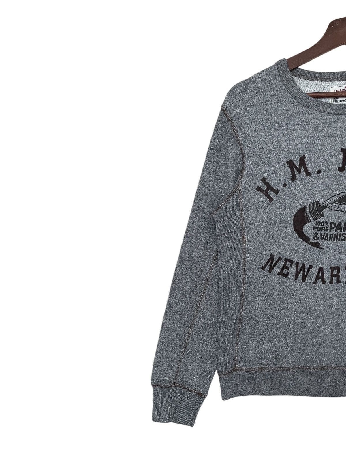 Japanese Brand × Vintage Vintage Japanese Brand Leaf Barns Usn Sweatshirt 1990s Size US M / EU 48-50 / 2 - 5 Thumbnail