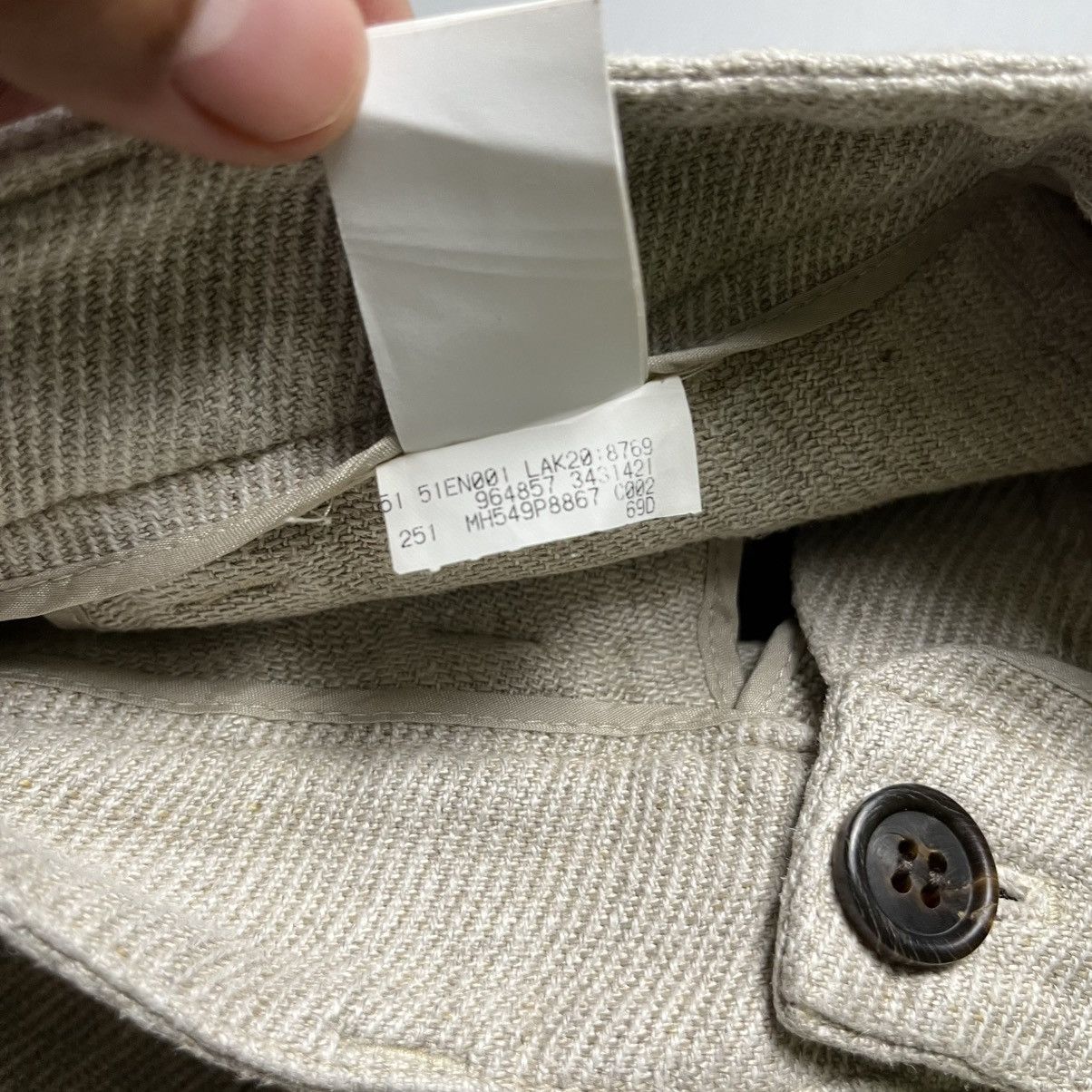 Brunello Cucinelli Brunello Cucinelli - Linen Trouser - Pants Size 25" / US 0 / IT 36 - 10 Thumbnail