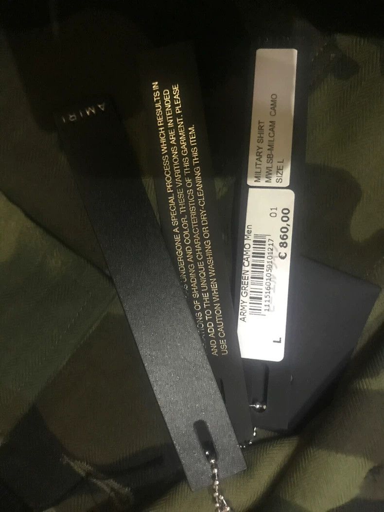 Amiri Amiri Camouflage jacket 2501-Nextarrow Size US L / EU 52-54 / 3 - 3 Thumbnail