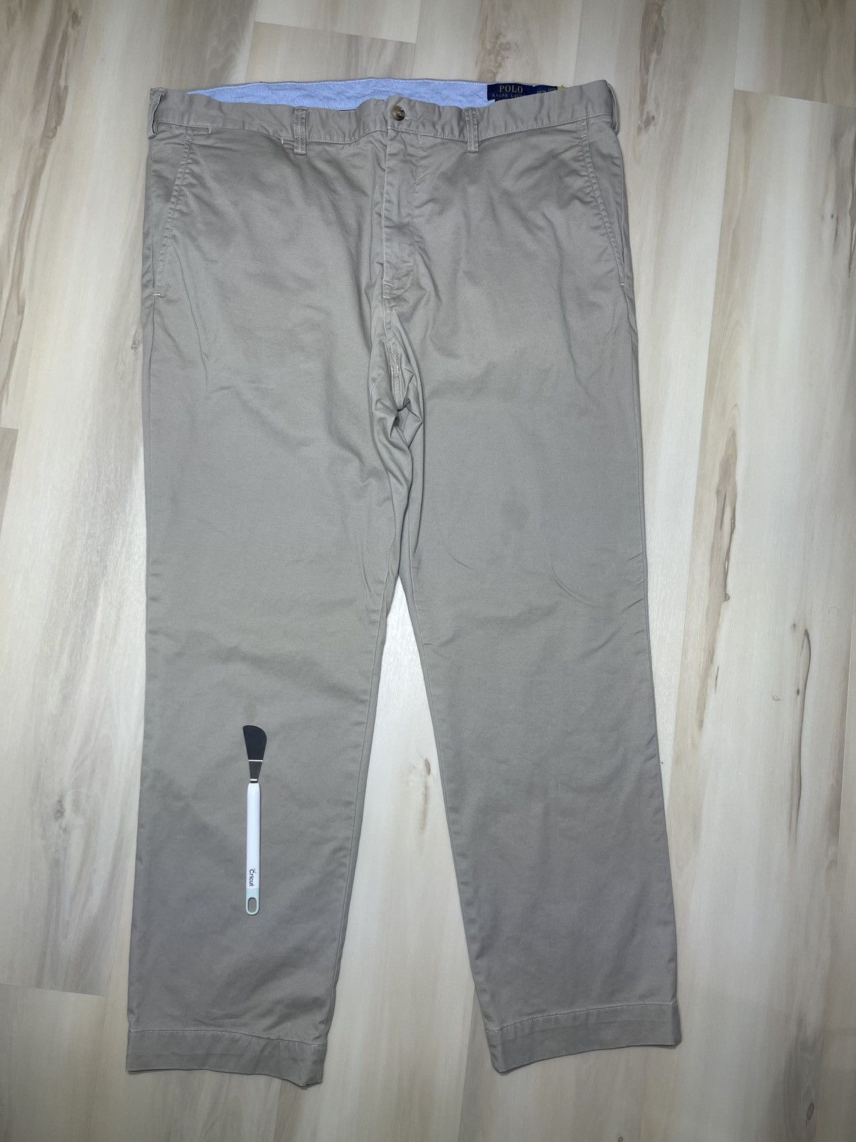 Polo Ralph Lauren Polo Ralph Lauren Pants 40x30 Khaki Chino Stretch Slim Fit Size US 40 / EU 56 - 9 Thumbnail