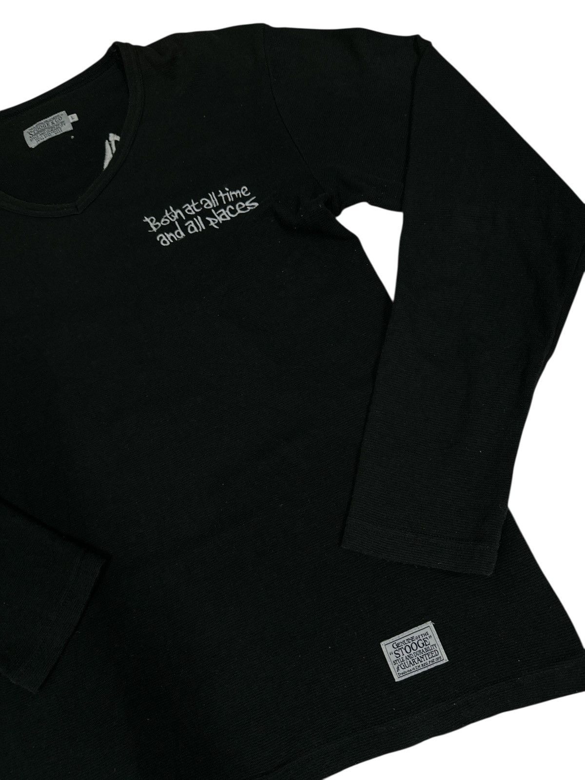 Japanese Brand Union Made V Neck Skate Long Sleeve💥🎌 Size US M / EU 48-50 / 2 - 3 Thumbnail