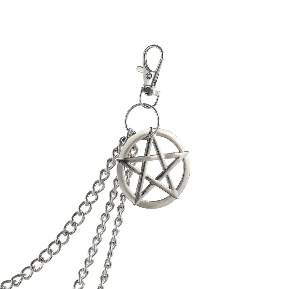 Jewelry Pentagram Pants Belt Waist Chains Jewelry Accessories Size ONE SIZE - 3 Thumbnail