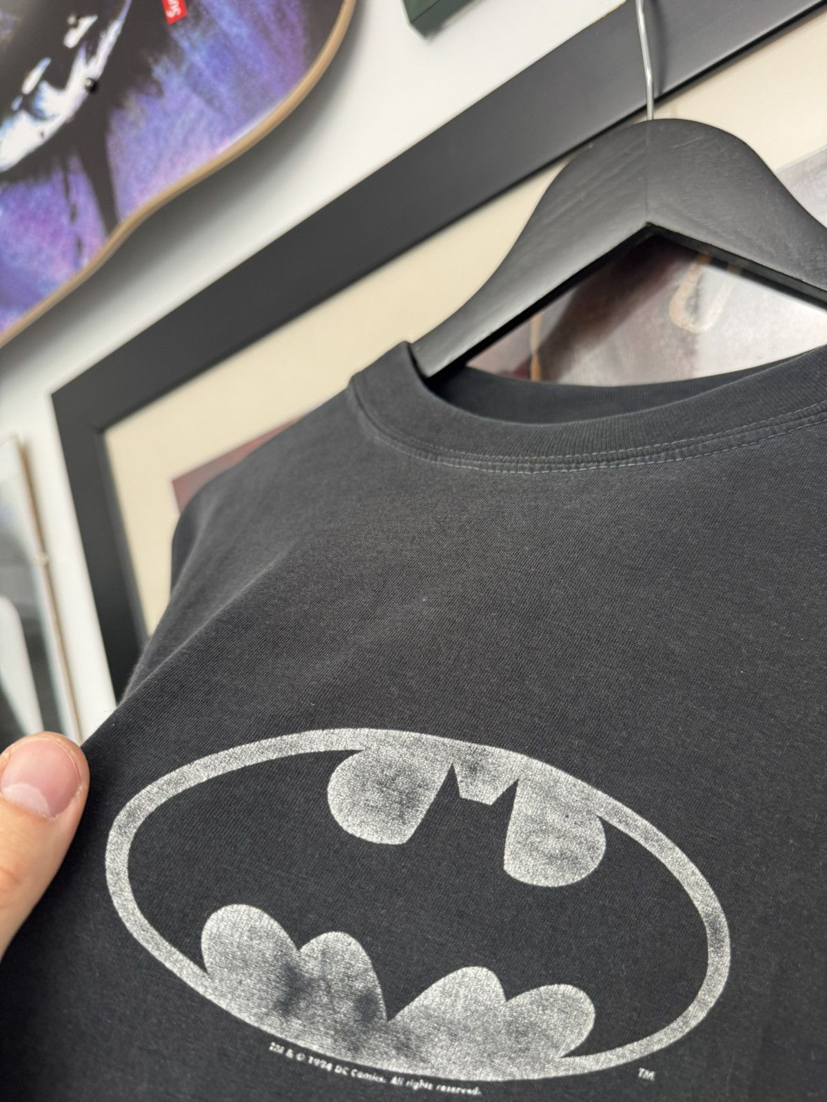 Vintage Vintage Rare 1994 Og Batman tee 90s Movie Comics Superhero Size US L / EU 52-54 / 3 - 2 Thumbnail