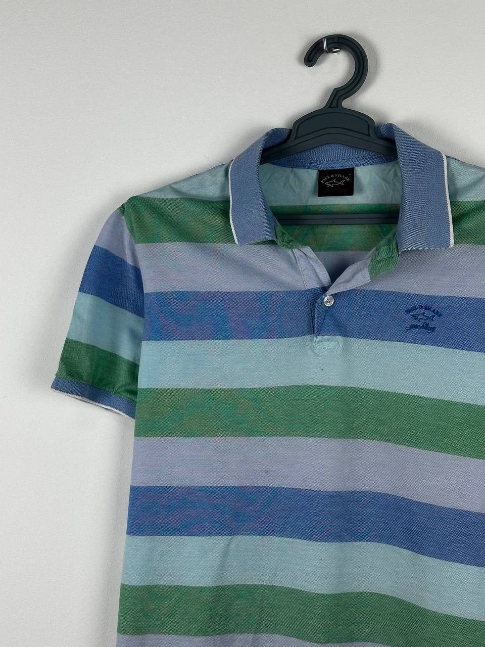 Designer × Paul & Shark Mens Paul Shark Yachting Polo Striped Size US M / EU 48-50 / 2 - 1 Thumbnail
