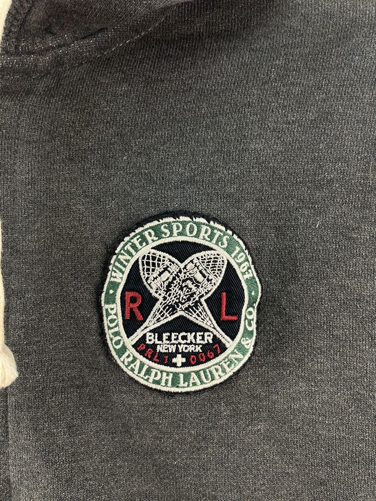 Polo Ralph Lauren Vintage 90s Polo Ralph Lauren Hoodie Winter Sport Blecker NY Size US S / EU 44-46 / 1 - 7 Thumbnail