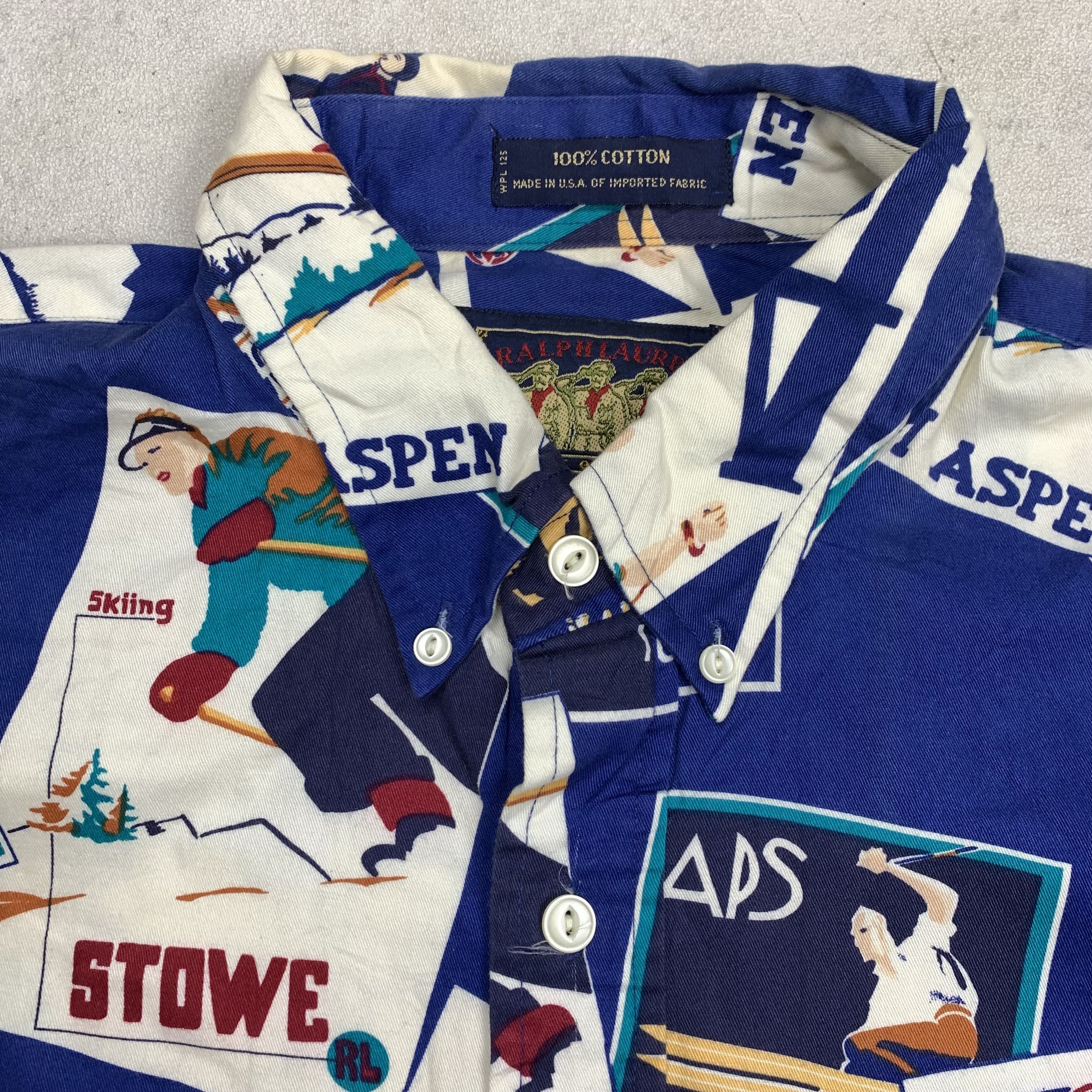 Chaps Ralph Lauren Vintage Chaps Ralph Lauren Ski Aspen Stowe Shirt Size US XL / EU 56 / 4 - 5 Thumbnail