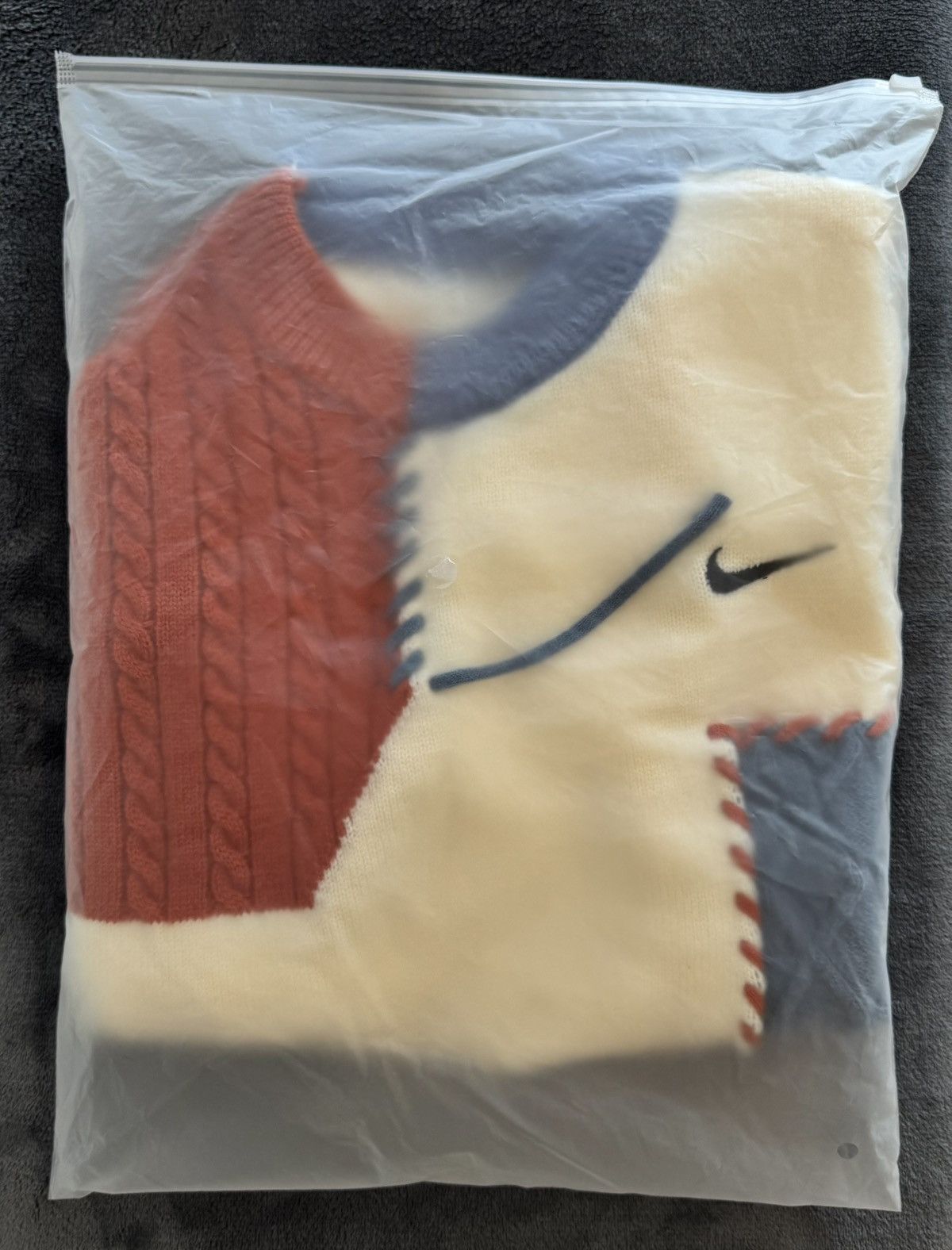 Nike Swoosh Knit Sweatshirt Size M / US 6-8 / IT 42-44 - 2 Thumbnail