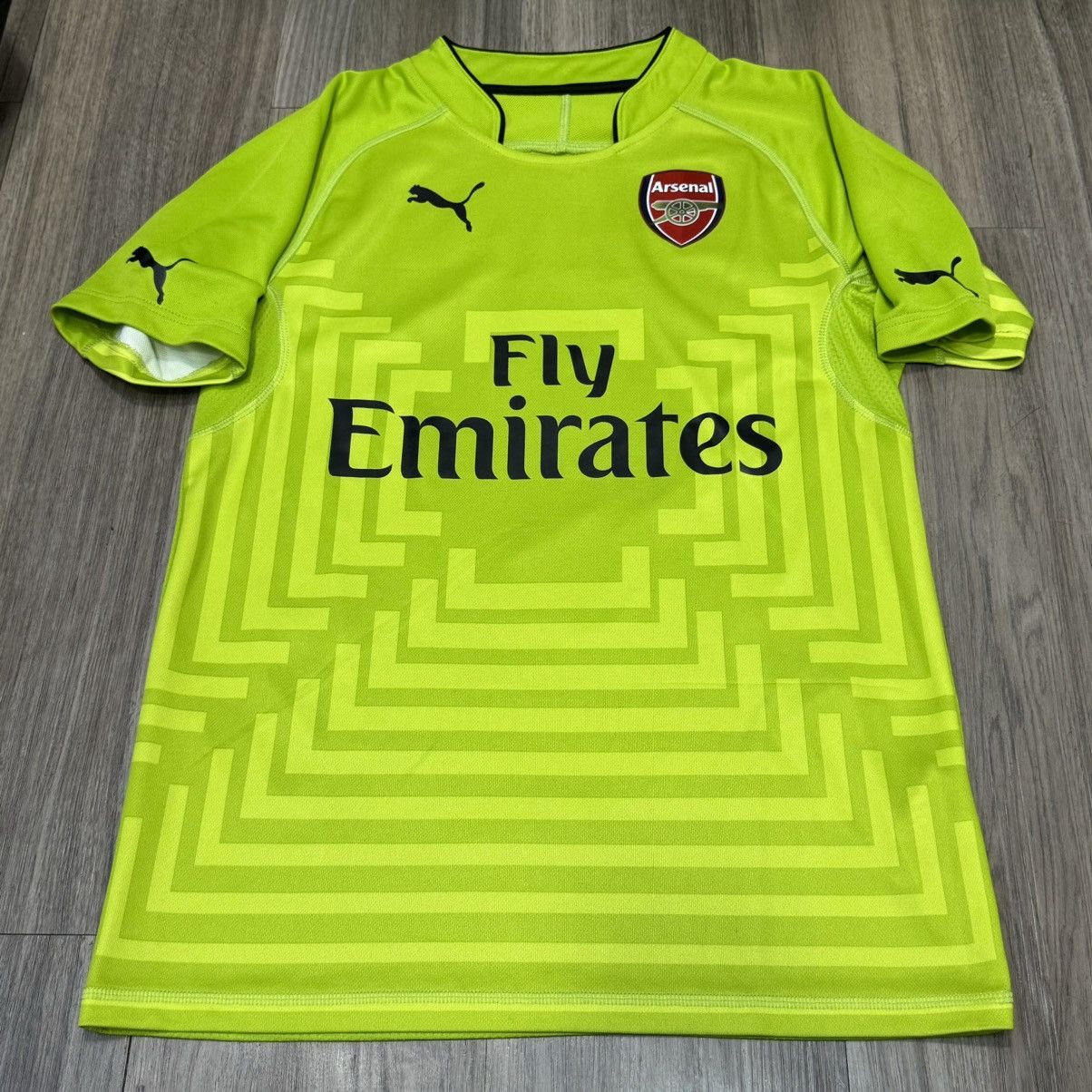 Puma Arsenal 14/15 gk shirt #1 Szczesny Size US S / EU 44-46 / 1 - 1 Thumbnail