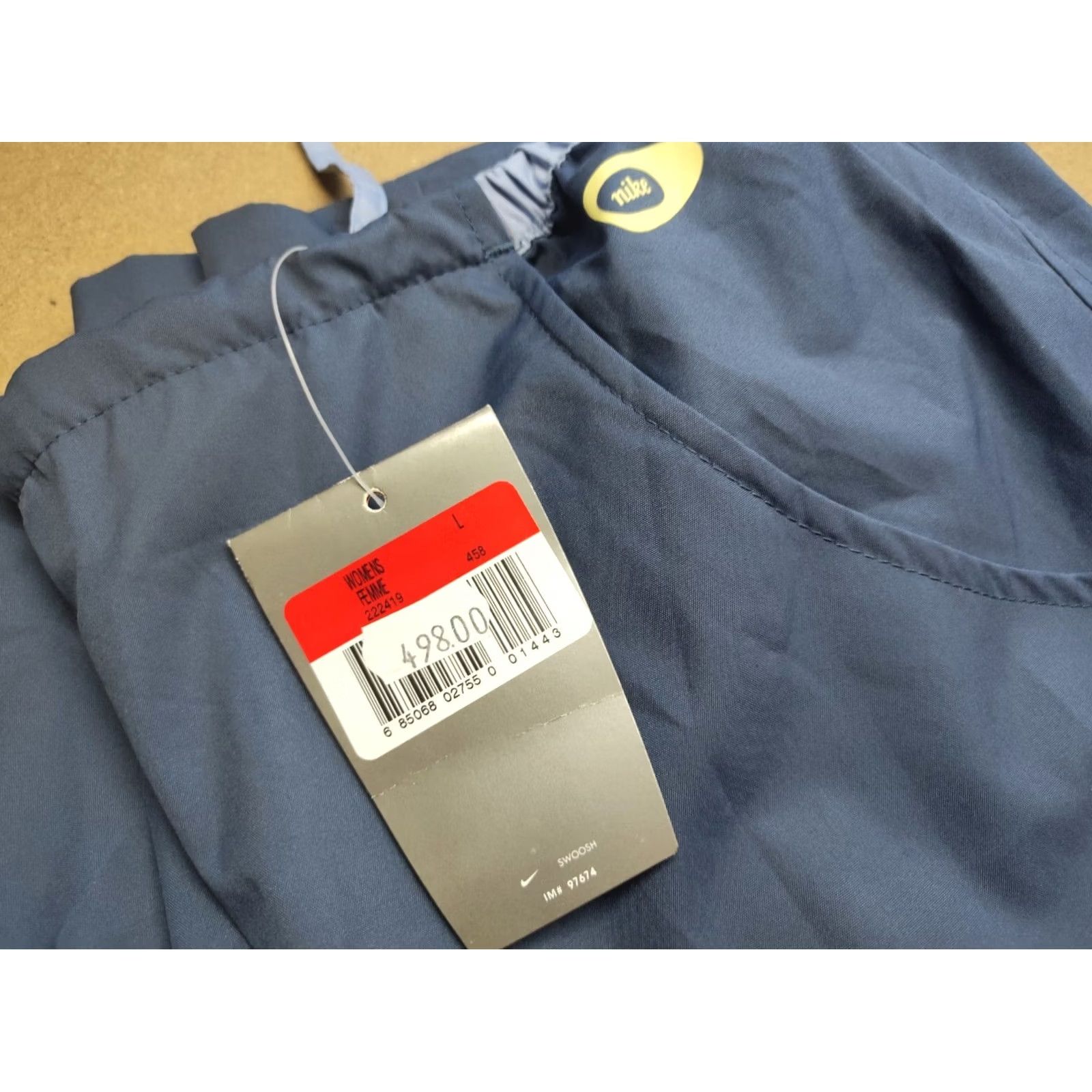 Nike Nike Windbreaker Track Pants Womens Size L Blue Vintage BNWT Loose Jogging Sport Size 36" / US 14 / IT 50 - 6 Thumbnail